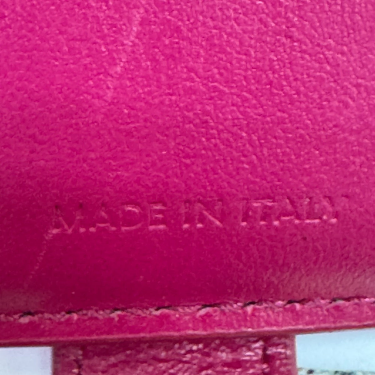 Celine Pink Leather Wallet (Bi-Fold) (Pre-Owned)