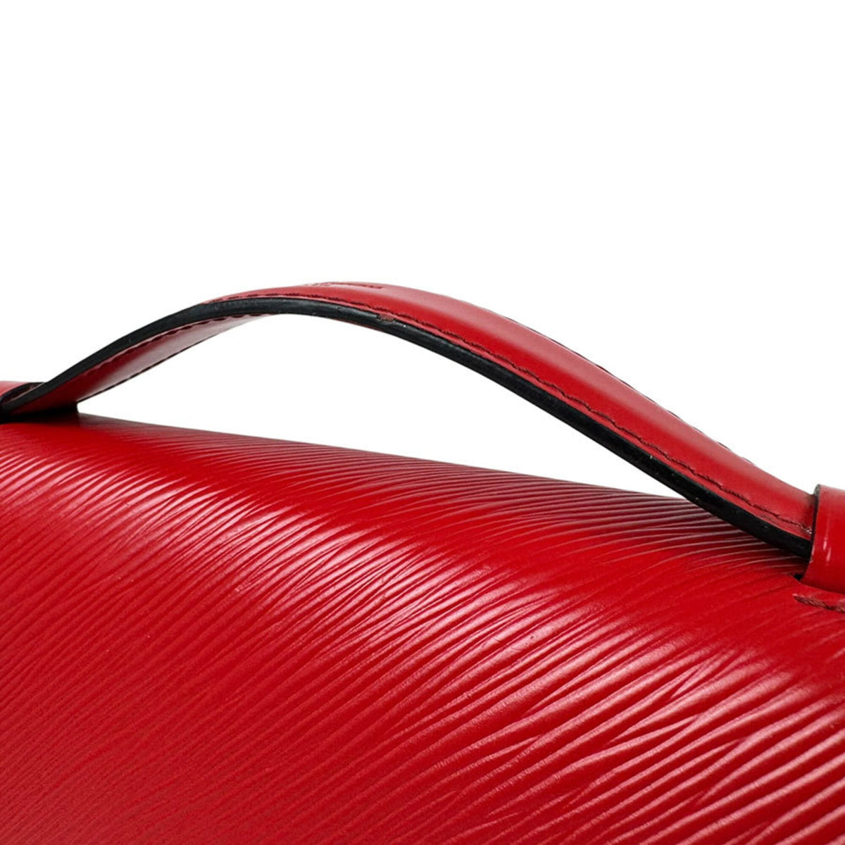 Louis Vuitton Red Color Epi Leather Handbag Shoulder Bag (Pre-Owned)