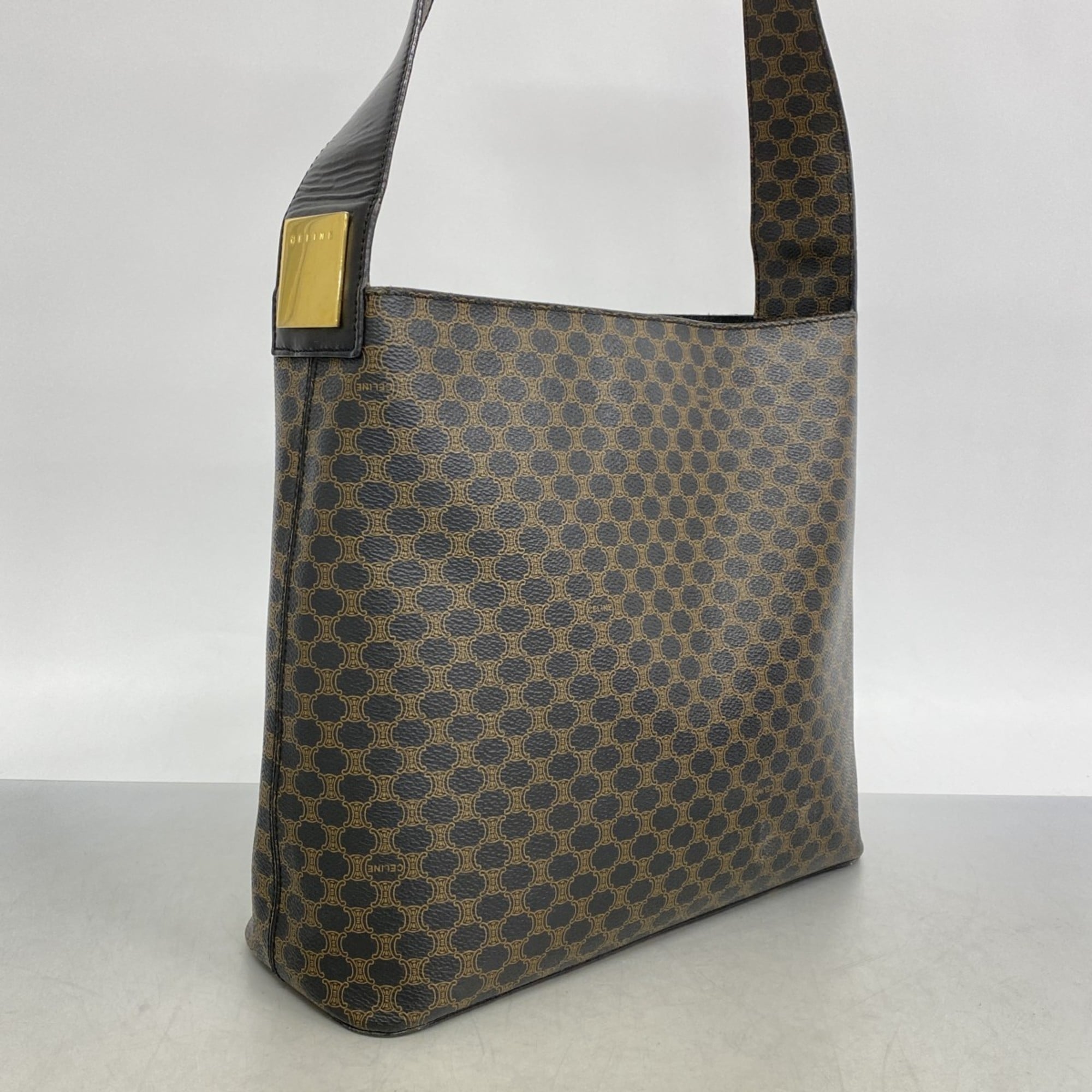 Celine Black Pvc Shoulder Bag (Pre-Owned)