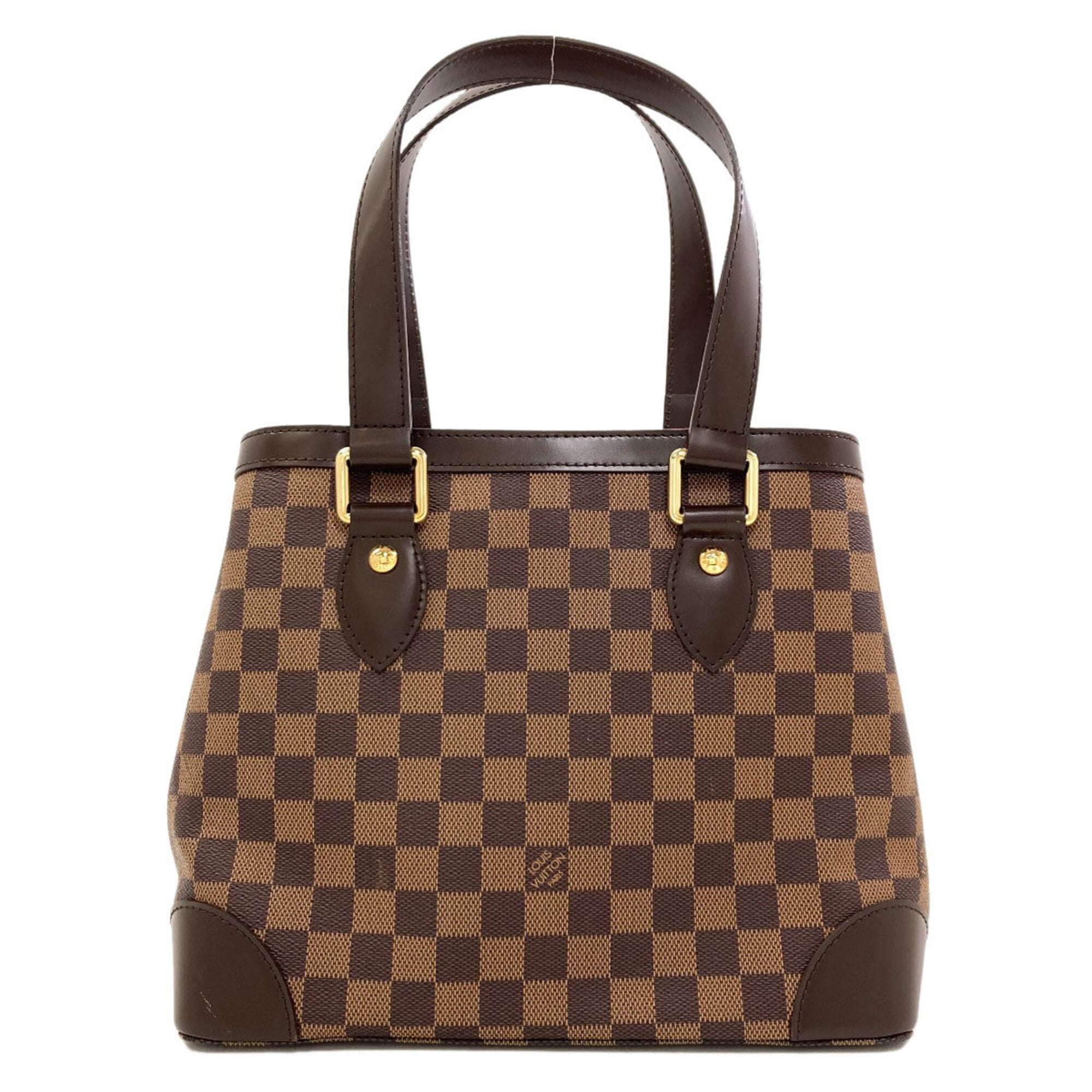 Louis Vuitton Damier Canvas Ebene Damier Canvas Tote Bag (Pre-Owned)