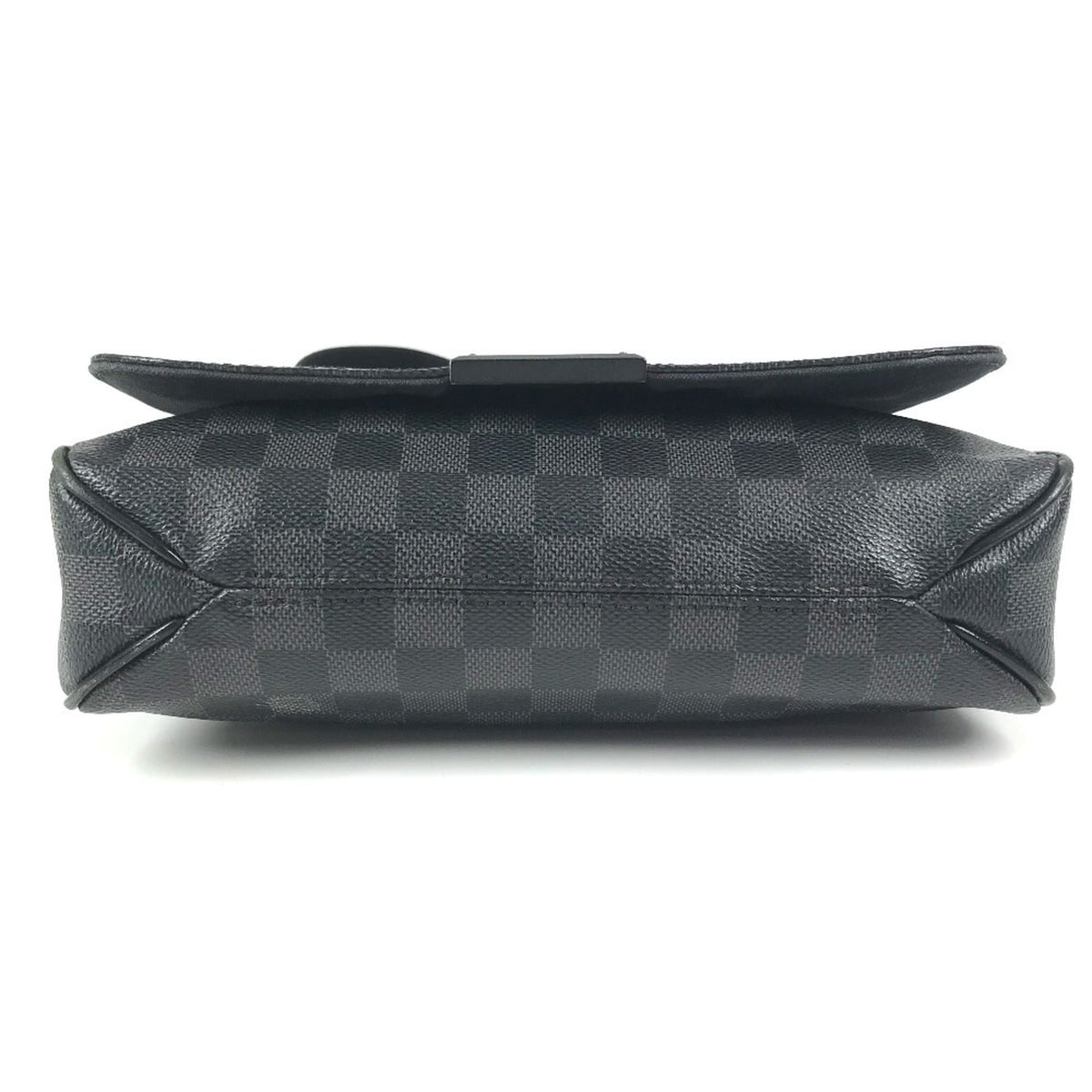 Louis Vuitton Black Damier Graphite Messenger Bag Shoulder Bag (Pre-Owned)