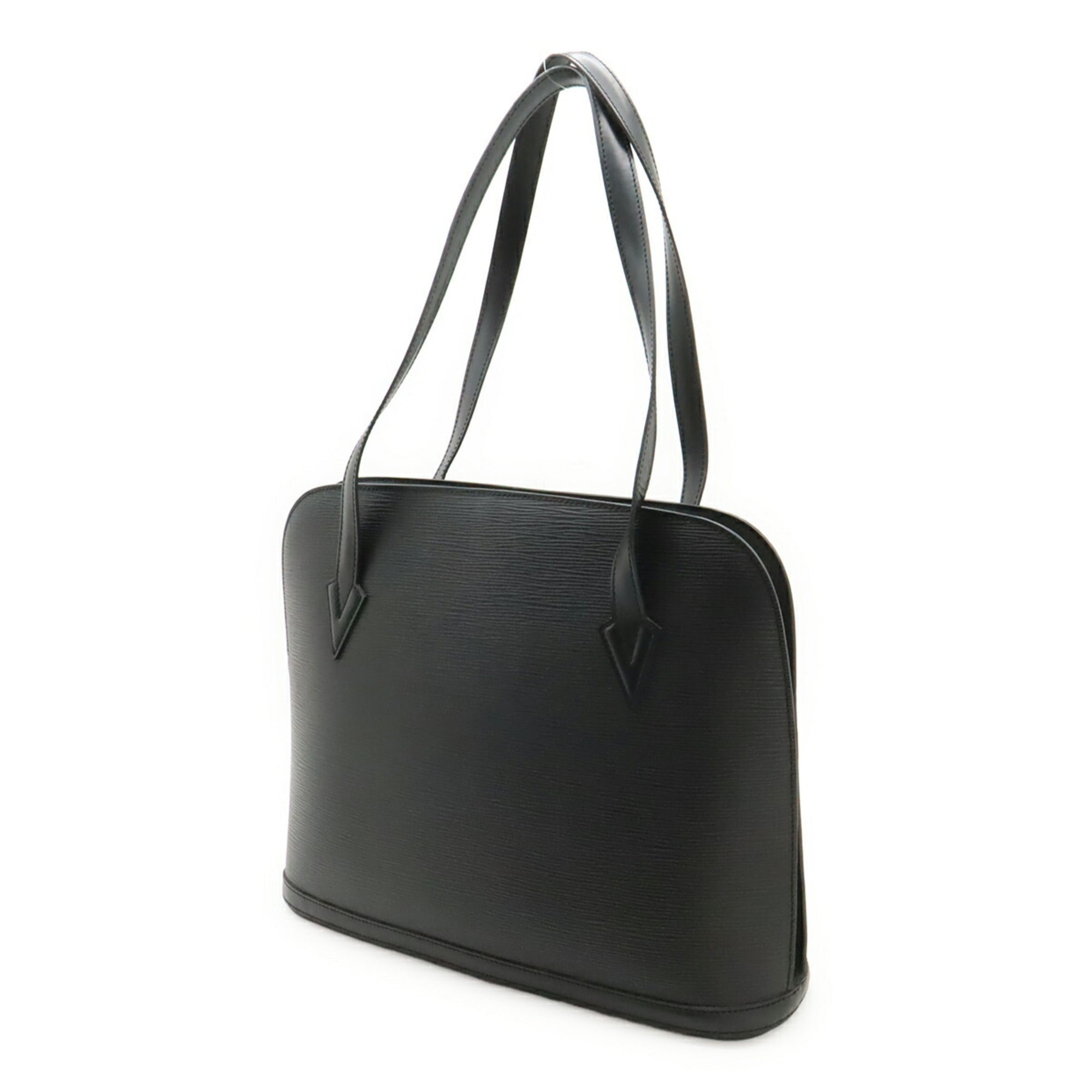 Louis Vuitton Noir Epi Leather Shoulder Bag Tote Bag (Pre-Owned)