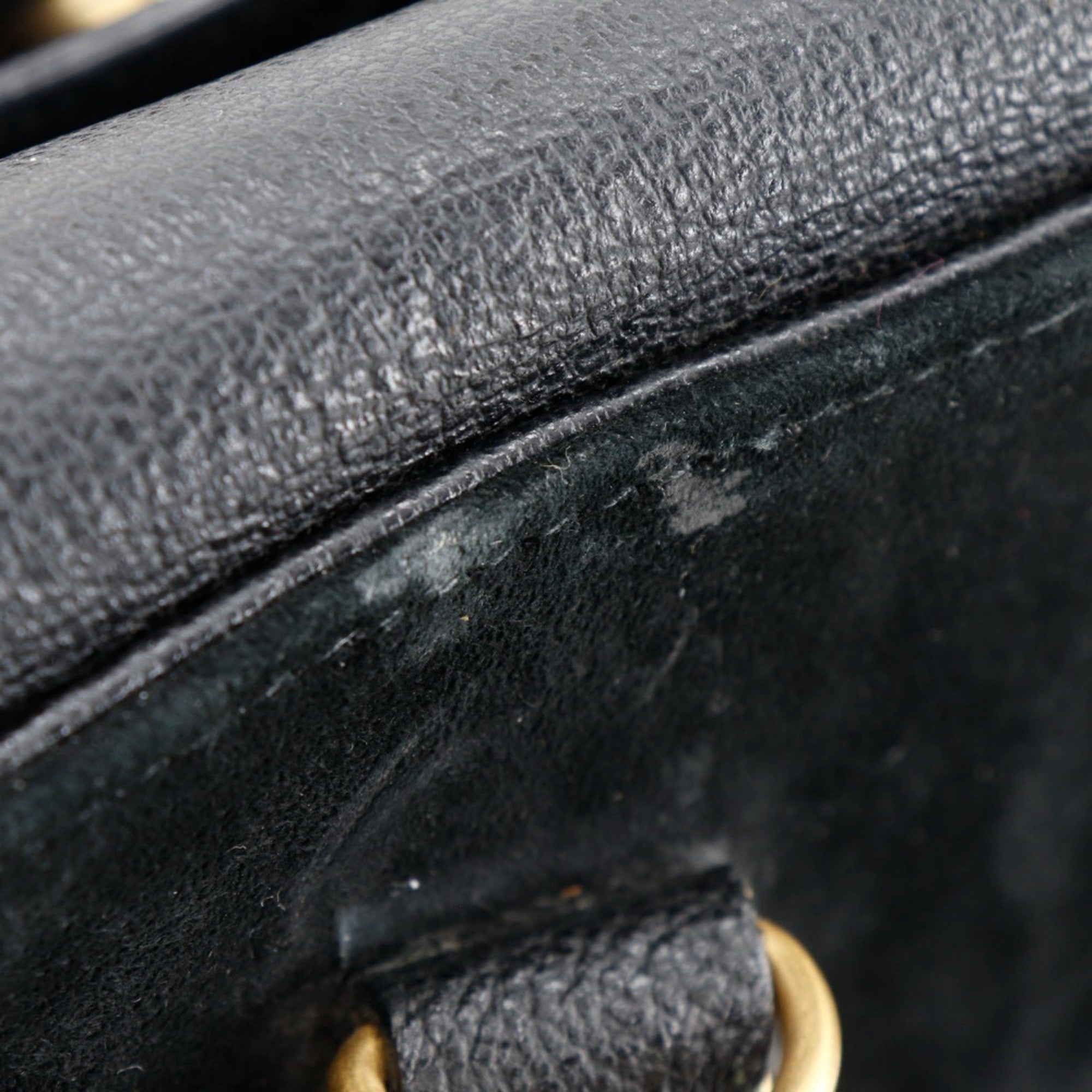 Gucci Black Suede Tote Bag (Pre-Owned)