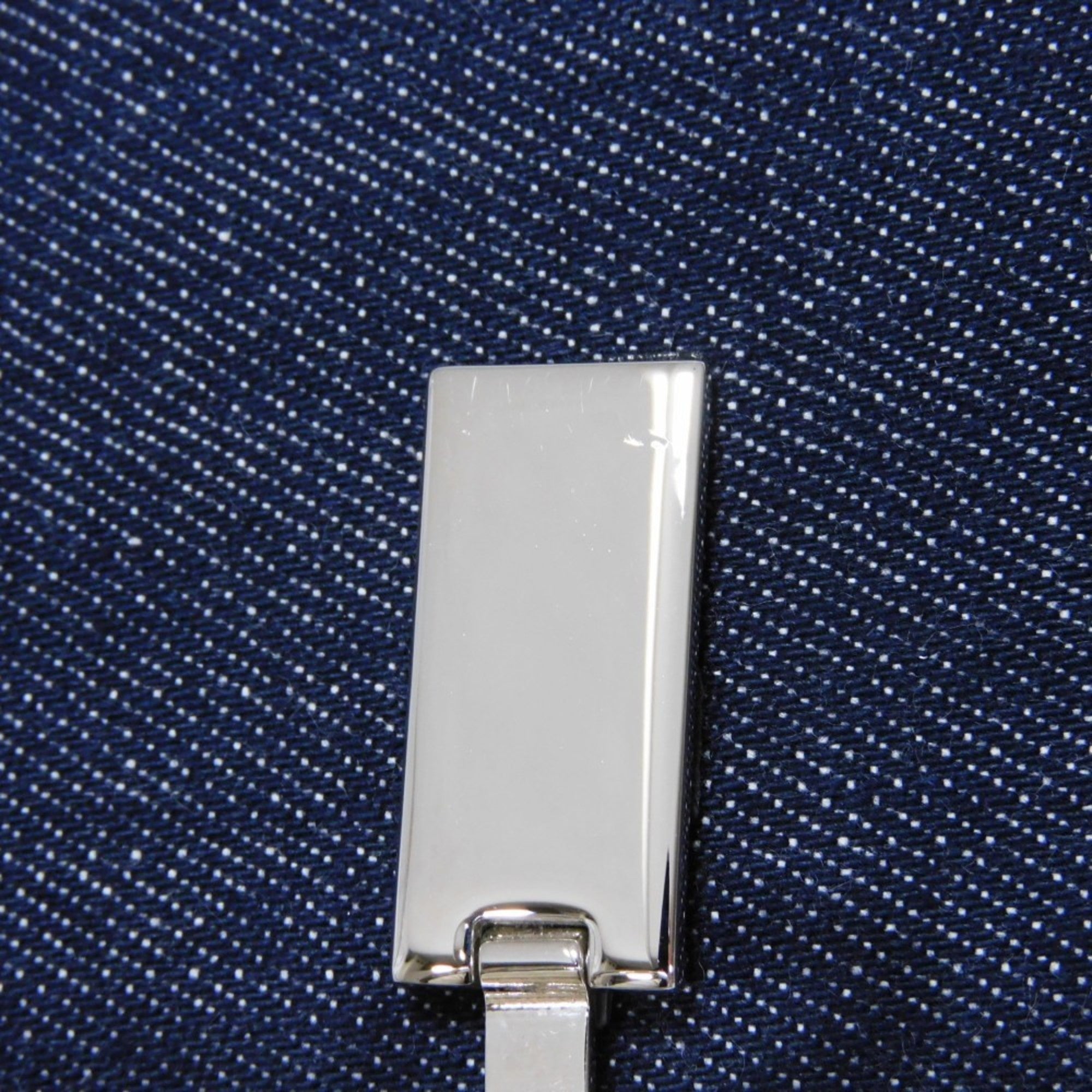 Bvlgari Blue Denim Wallet (Tri-Fold) (Pre-Owned)