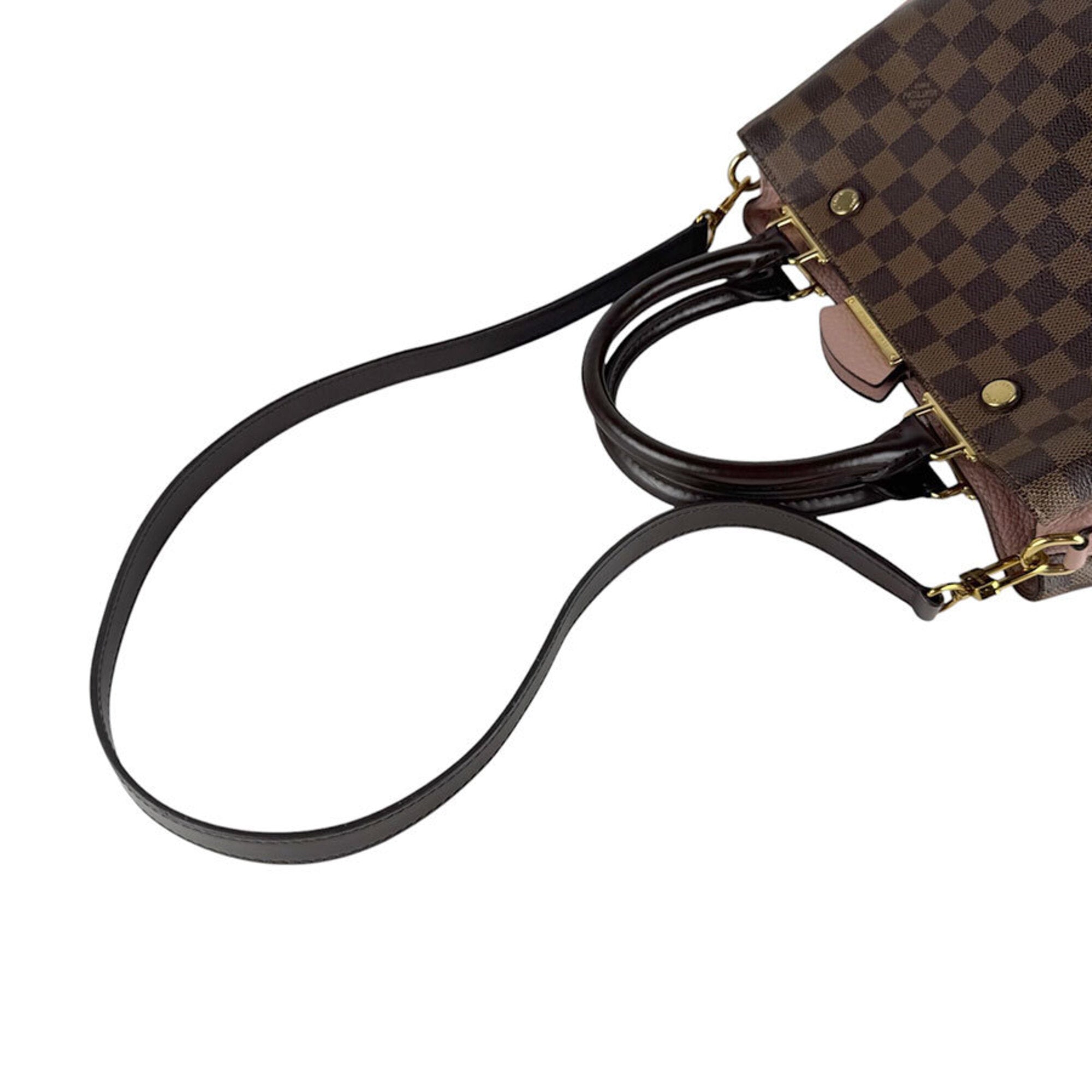 Louis Vuitton Ebene Magnolia Damier Canvas Handbag Shoulder Bag (Pre-Owned)