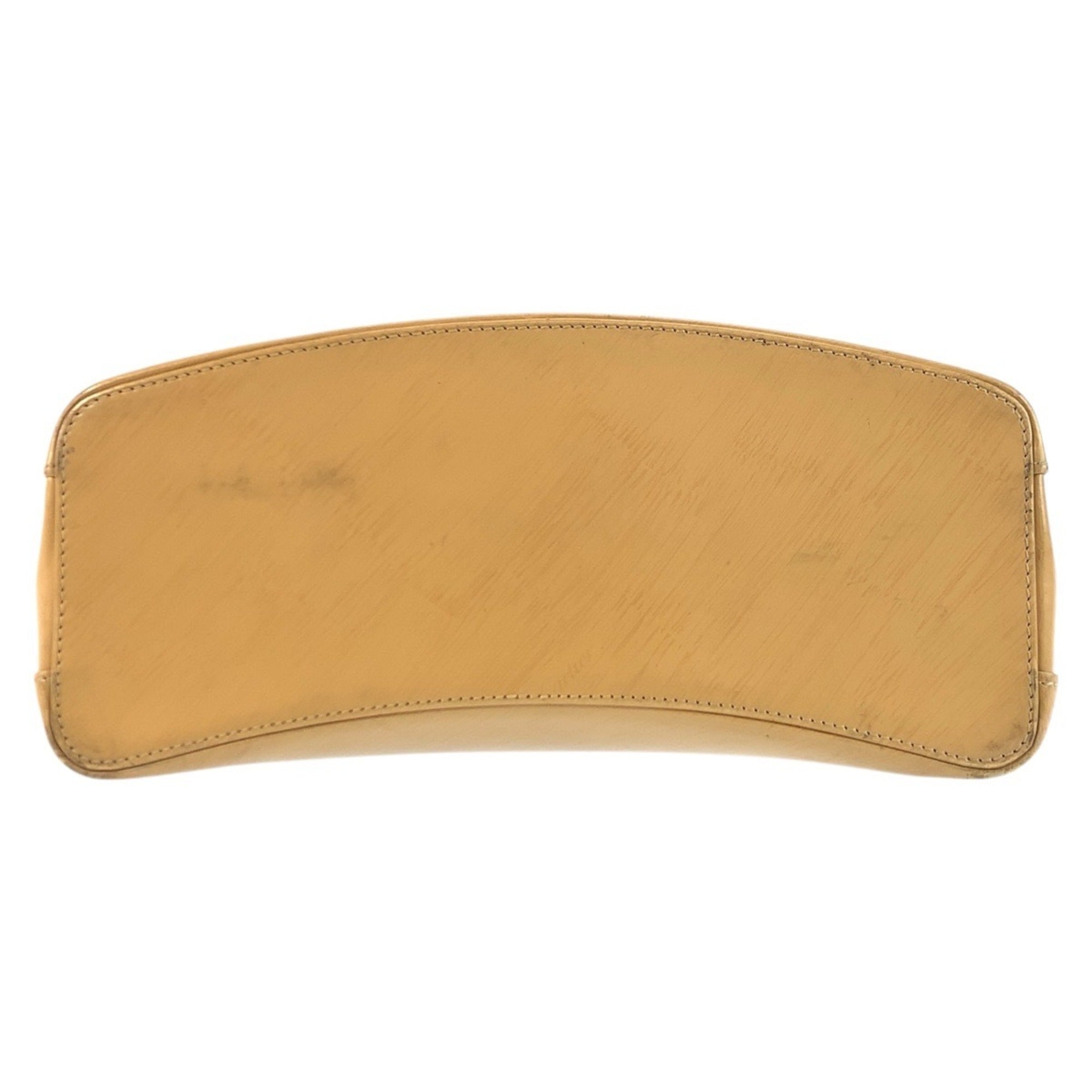 Cartier Beige Leather Handbag Shoulder Bag (Pre-Owned)