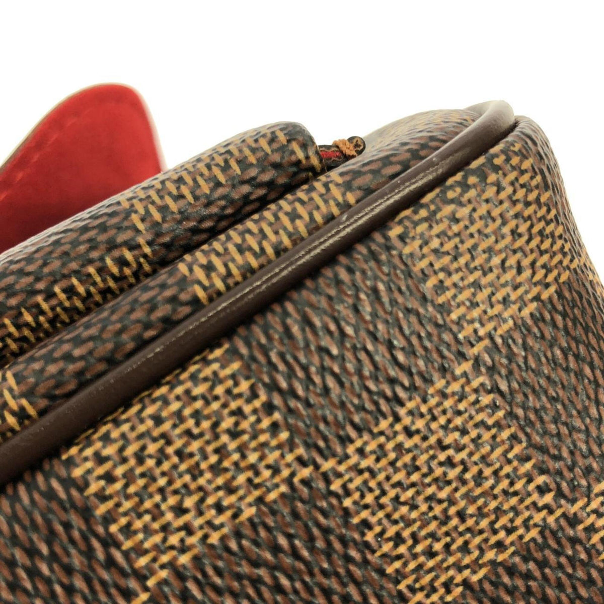 Louis Vuitton Brown Coated Canvas Shoulder Bag (Pre-Owned)