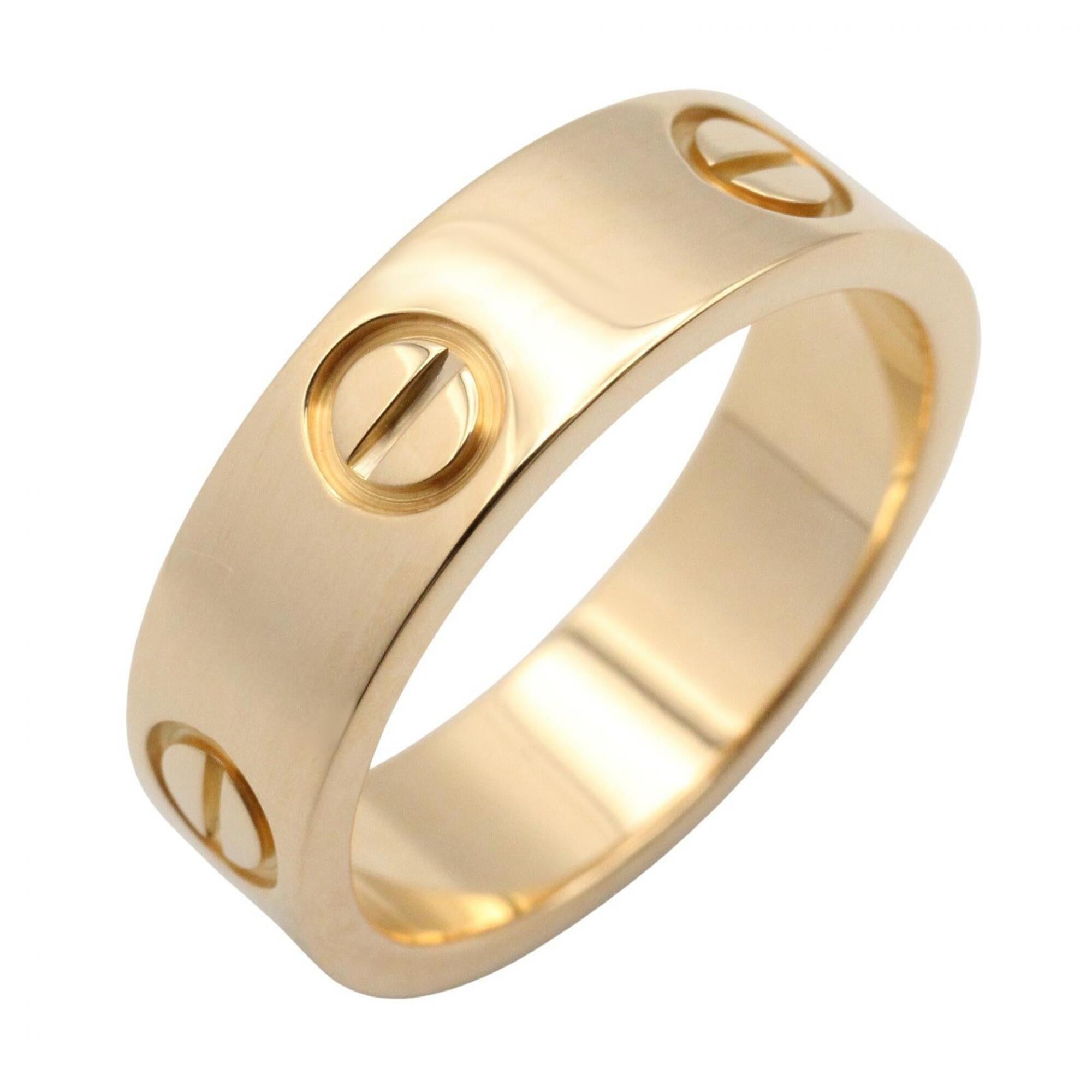 Cartier Gold Yellow Gold (18K) Band Ring (Pre-Owned)