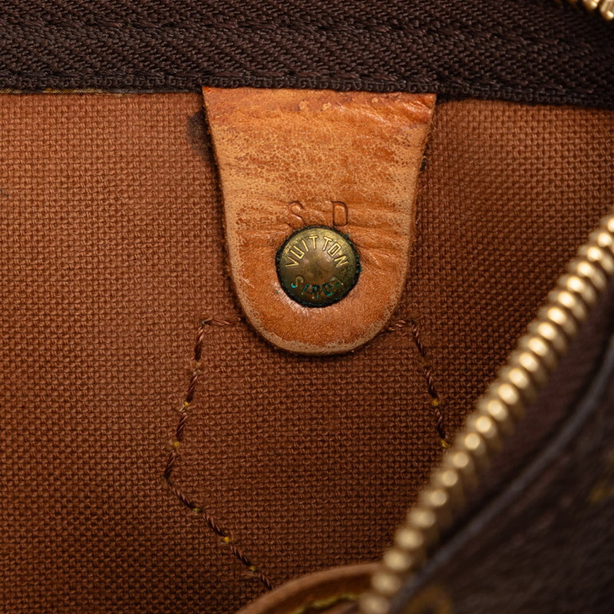 Louis Vuitton Monogram Brown Pvc Leather Boston Bag Handbag (Pre-Owned)