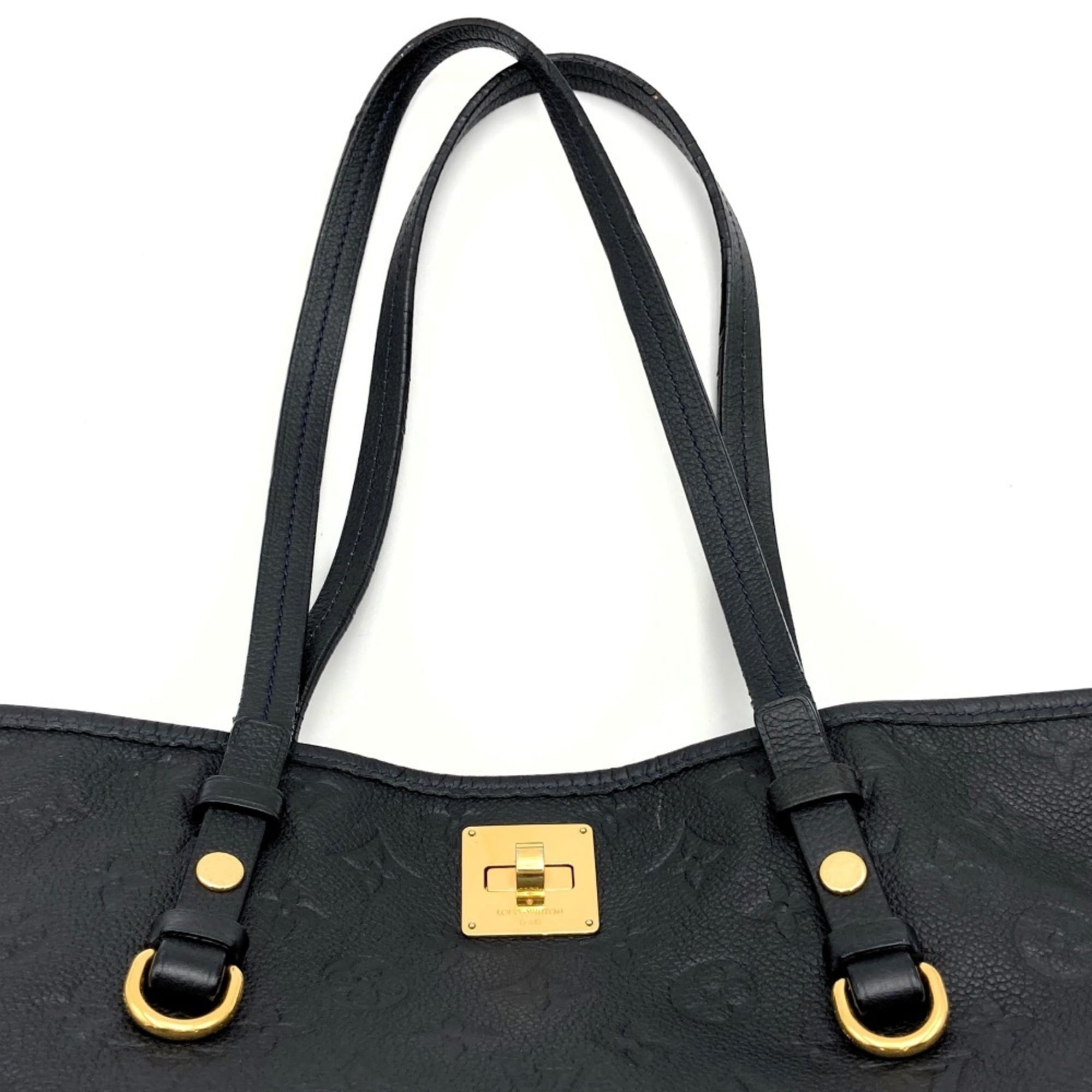 Louis Vuitton Black Infini Monogram Monogram Empreinte Pouch Shoulder Bag Tote Bag (Pre-Owned)