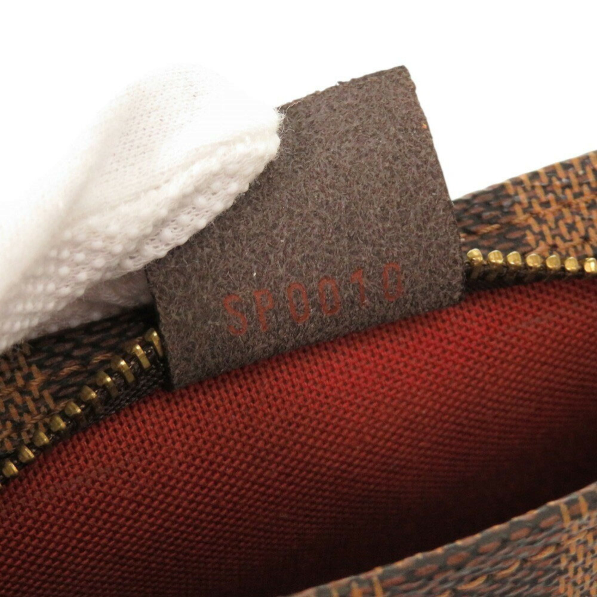 Louis Vuitton Brown Damier Canvas Damier Canvas Handbag (Pre-Owned)