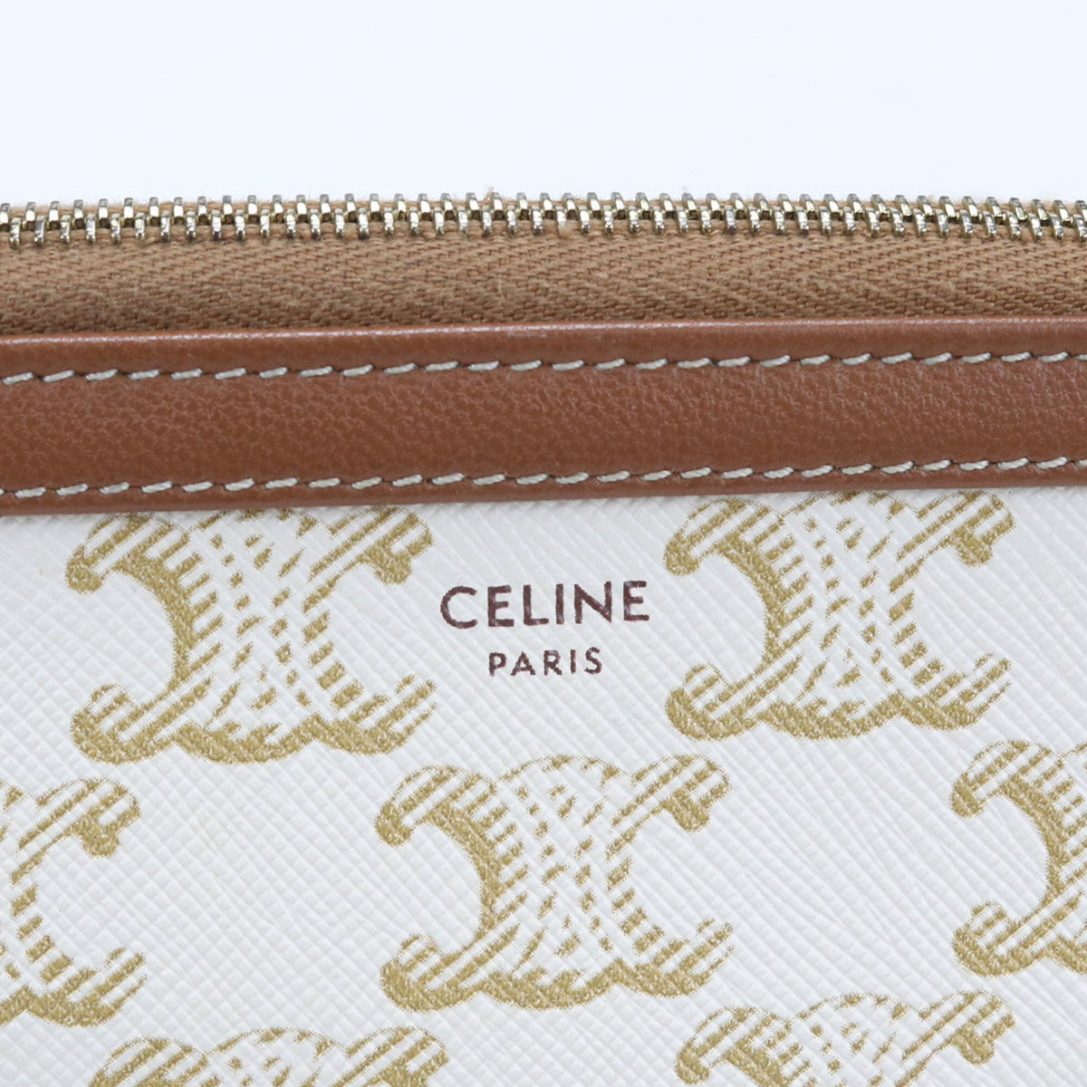 Celine White Pvc Shoulder Bag (Pre-Owned)