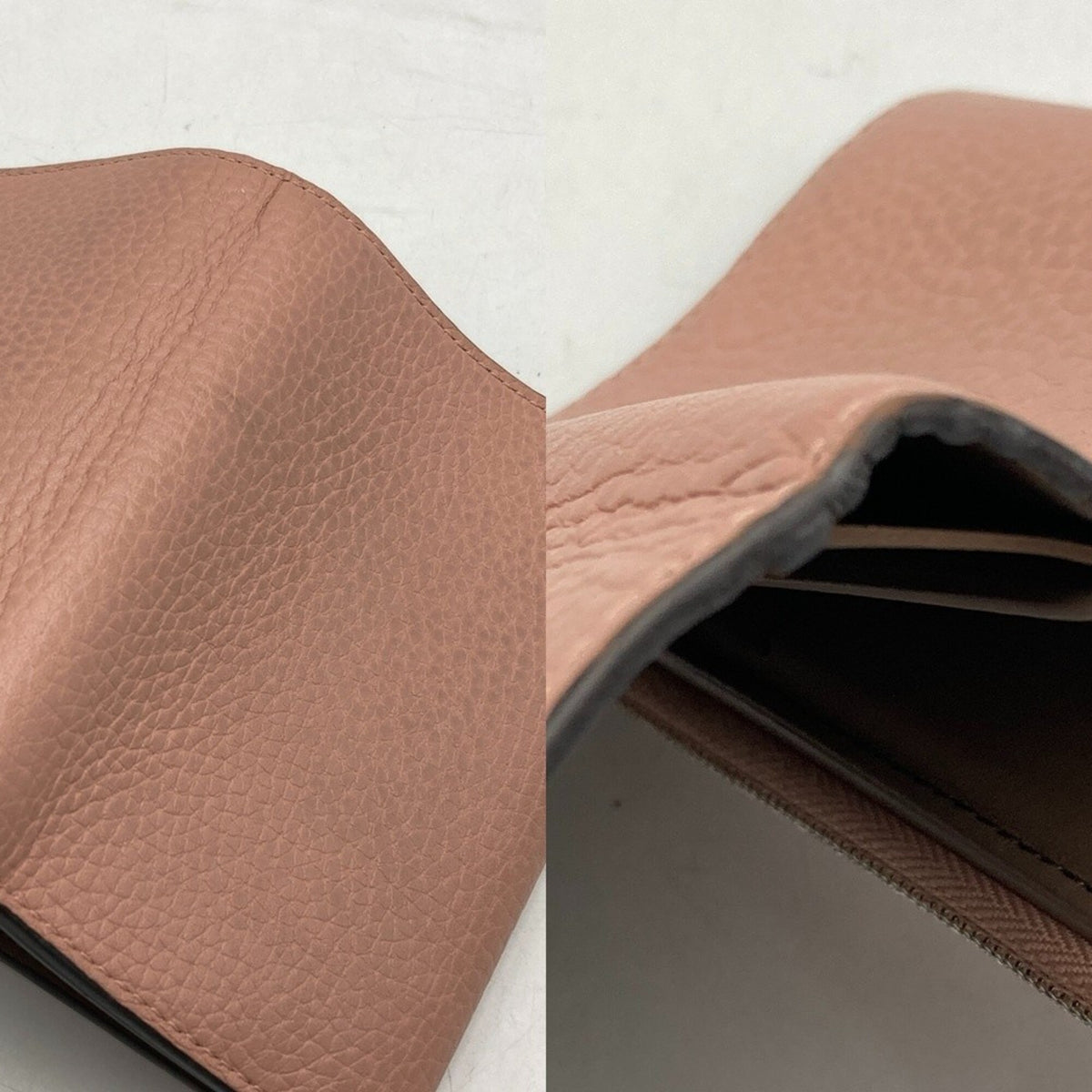 Louis Vuitton Magnolia Pink Leather Wallet (Tri-Fold) (Pre-Owned)