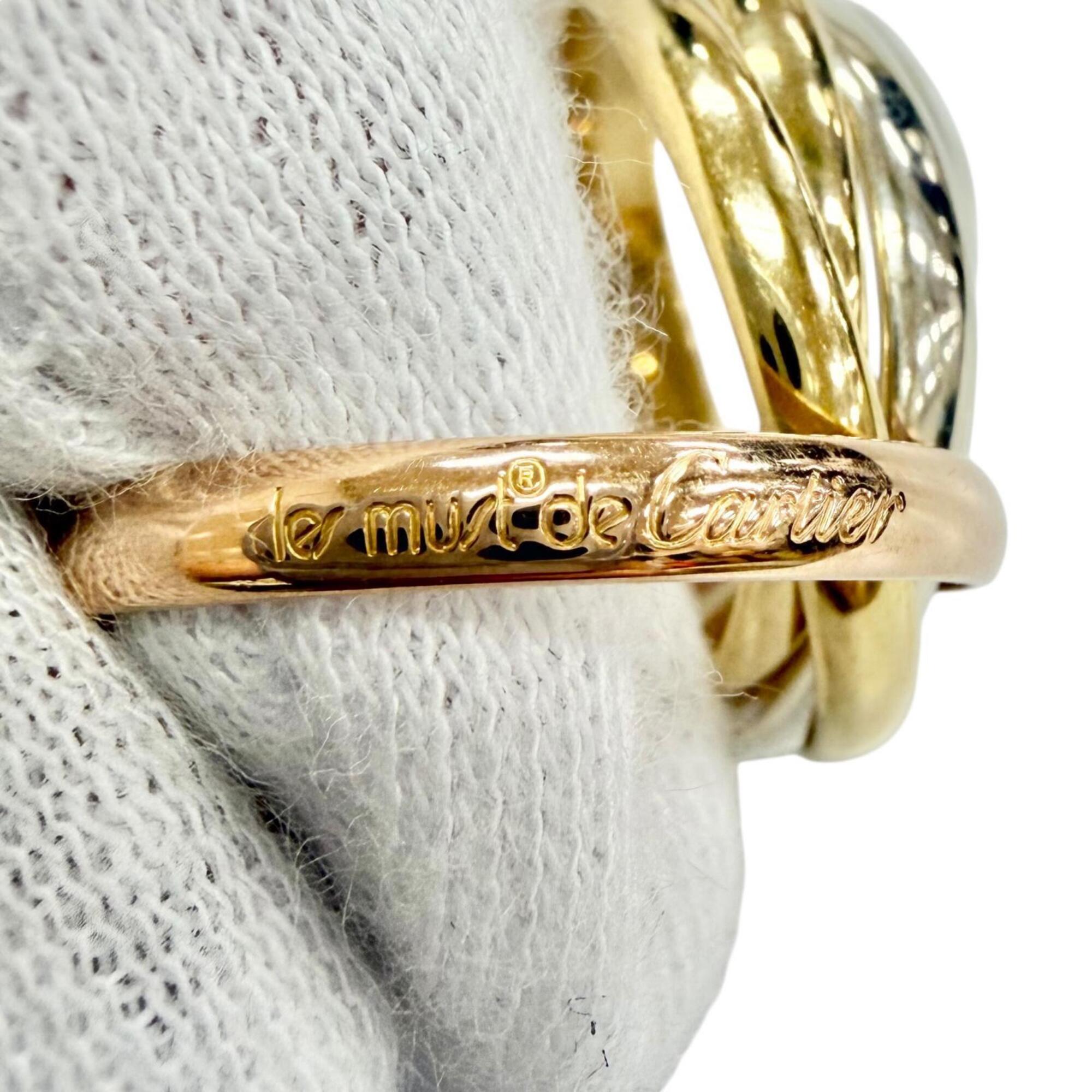 Cartier Pink Gold White Gold Yellow Gold Yellow Gold (18K) Pink Gold (18K) White Gold (18K) Band Ring (Pre-Owned)
