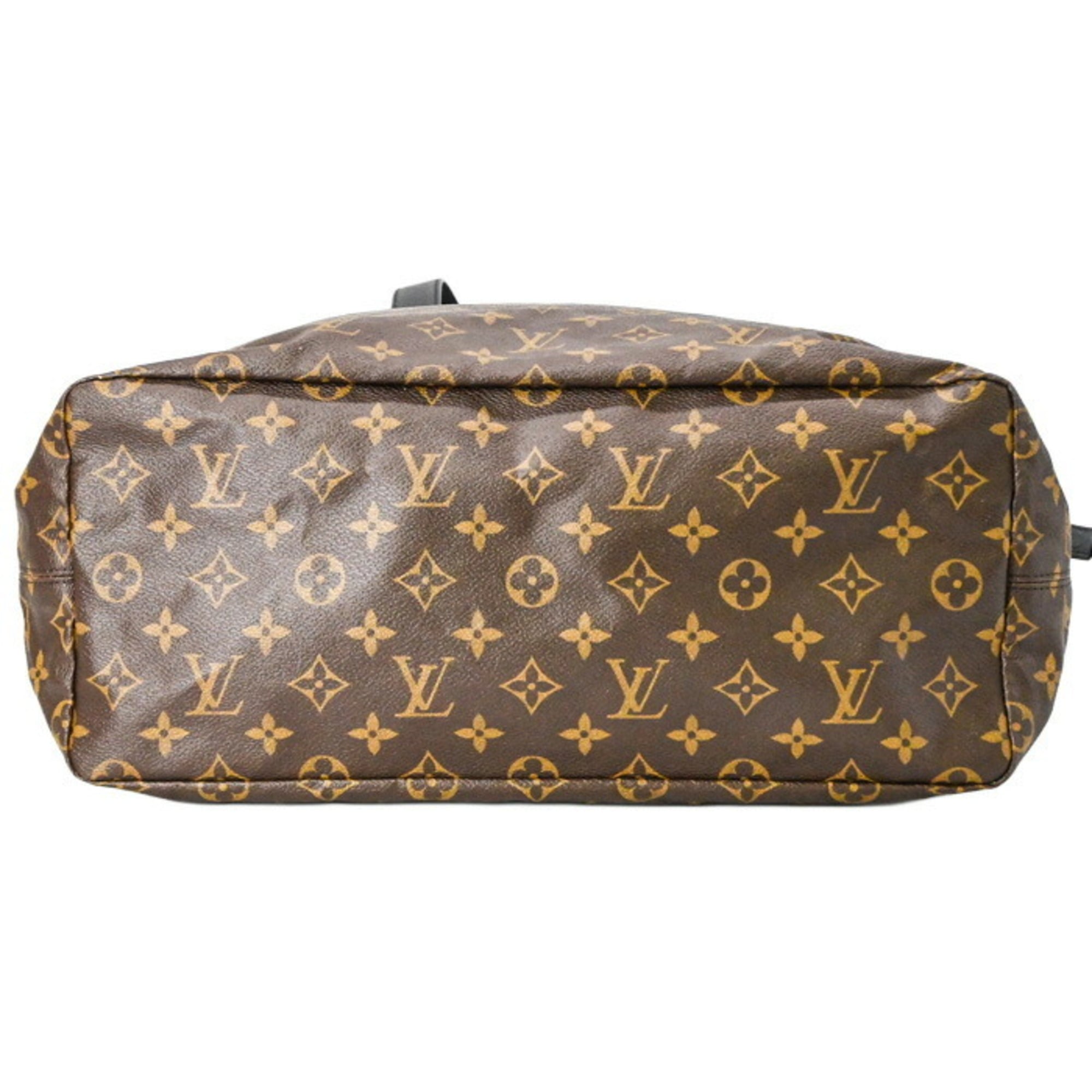 Louis Vuitton Brown Monogram Macassar Canvas Pouch Tote Bag (Pre-Owned)