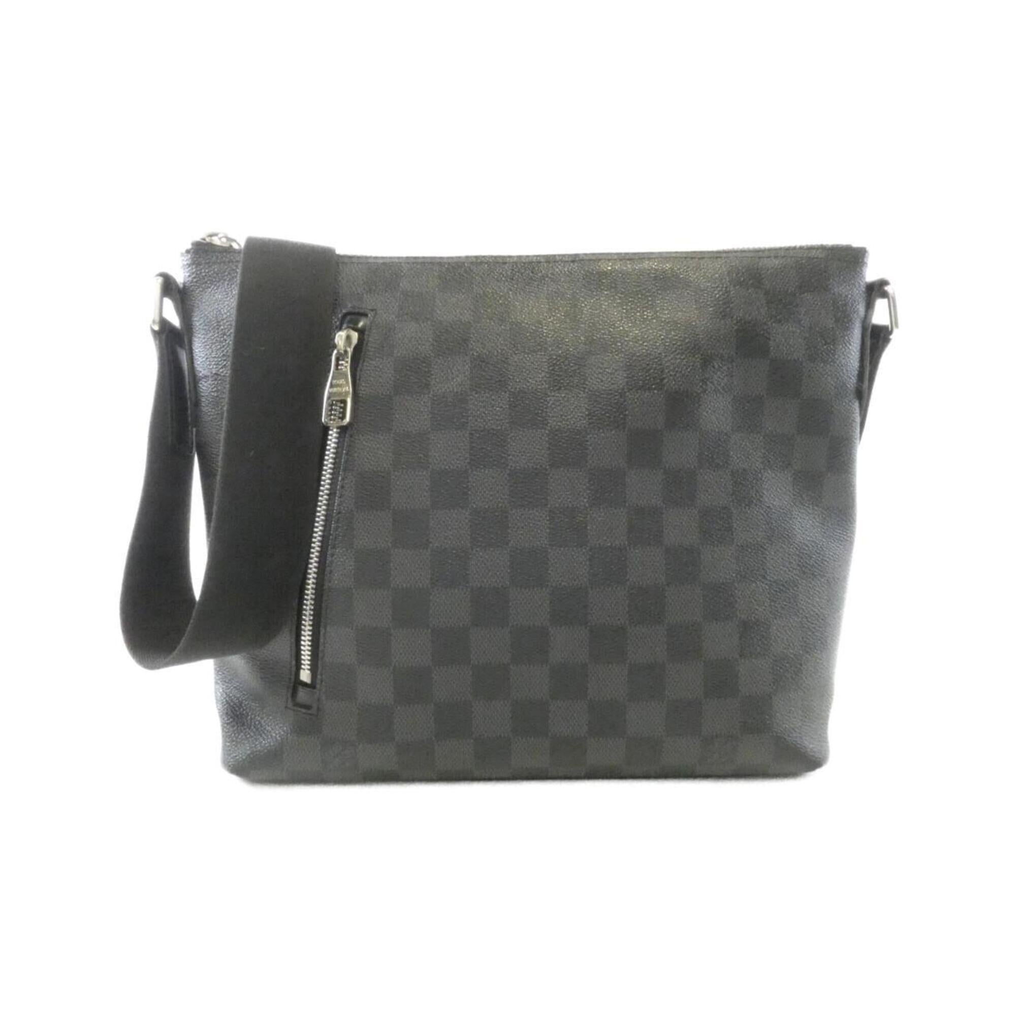 Louis Vuitton Graphite Coated Canvas Shoulder Bag (Pre-Owned)