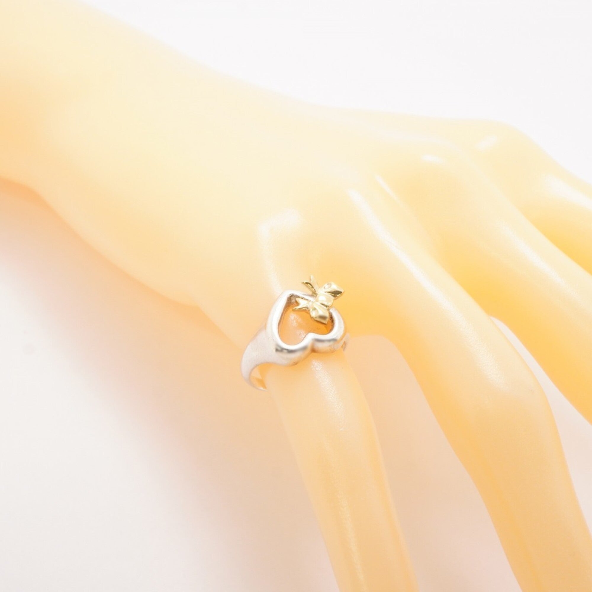 Tiffany Yellow Gold (18K) Silver 925 Band Ring (Pre-Owned)