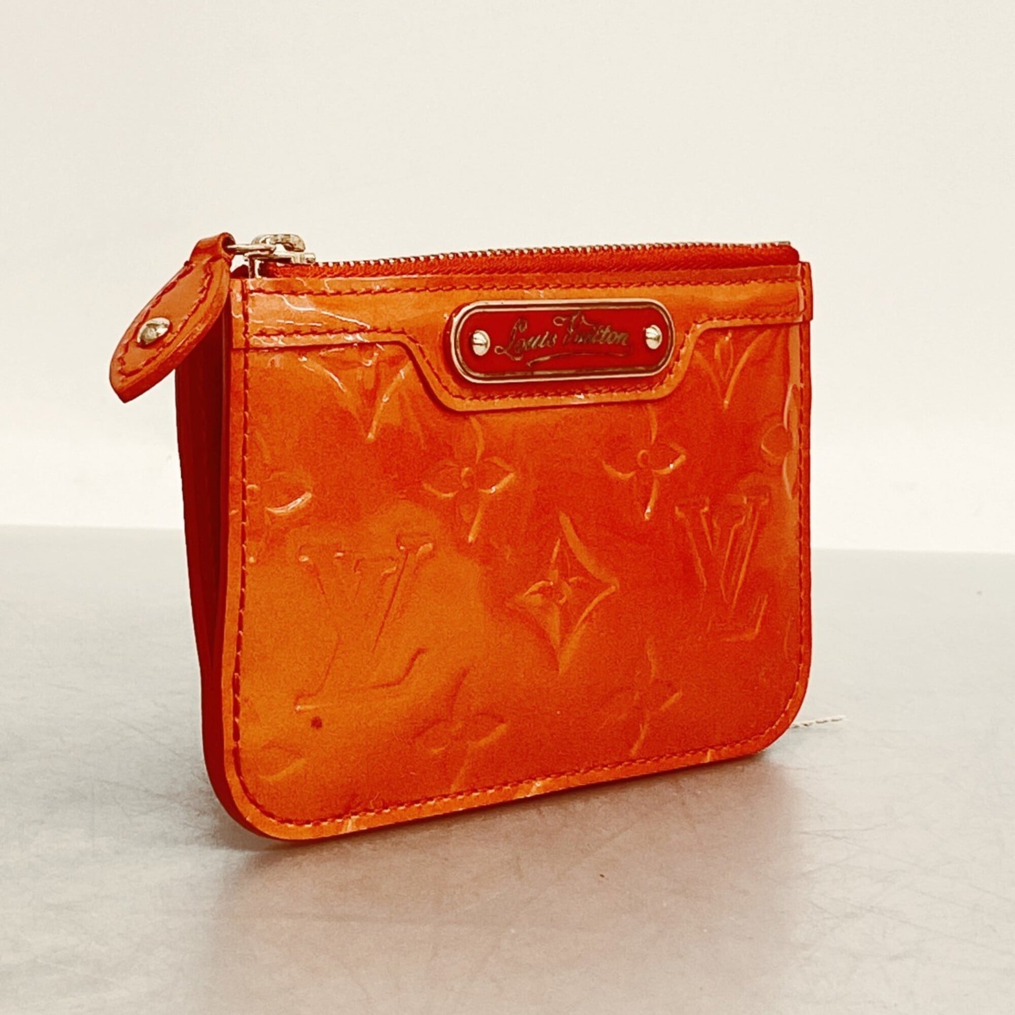 Louis Vuitton Orange Sunset Coin Purse/Coin Case (Pre-Owned)