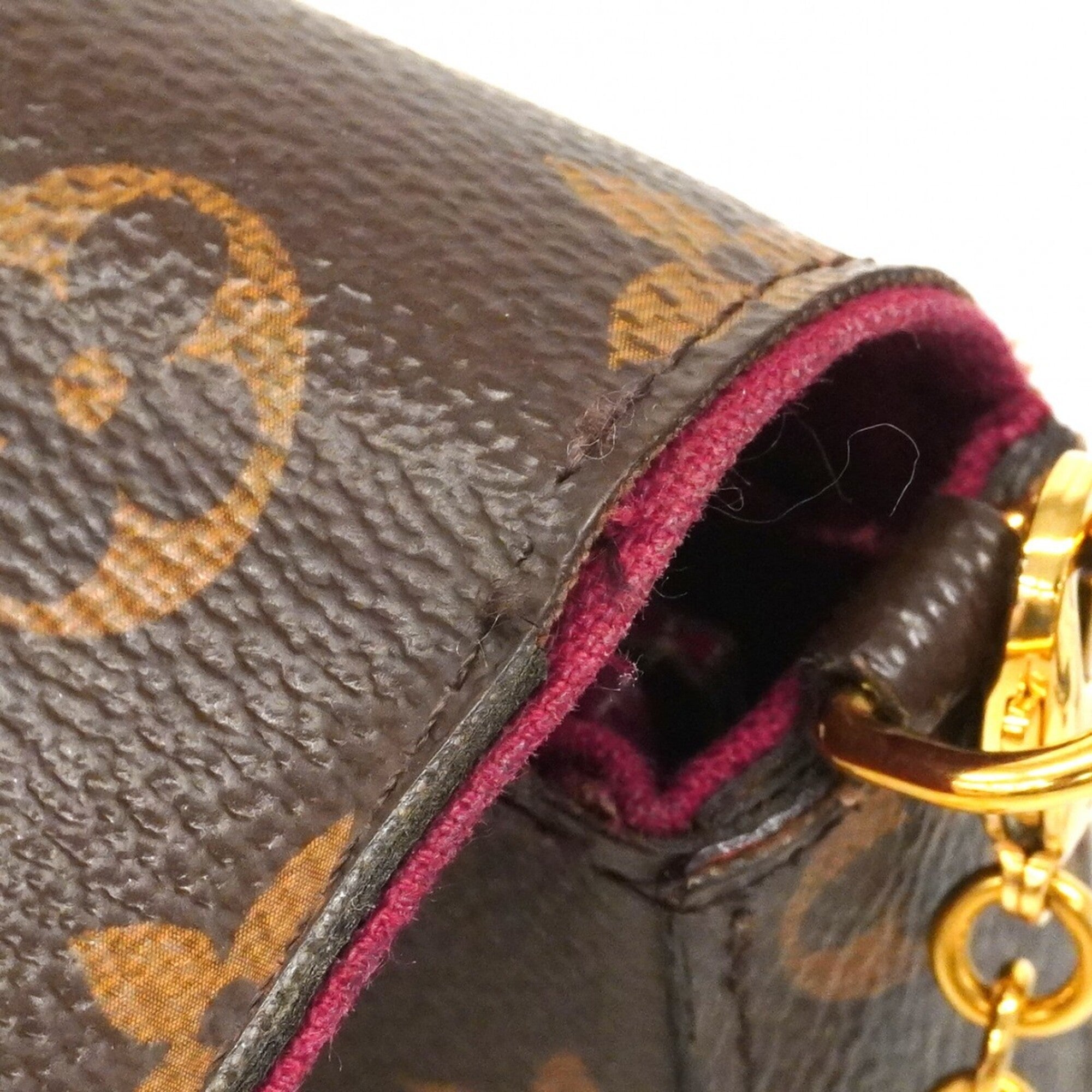 Louis Vuitton Brown Chain/Shoulder Wallet (Pre-Owned)