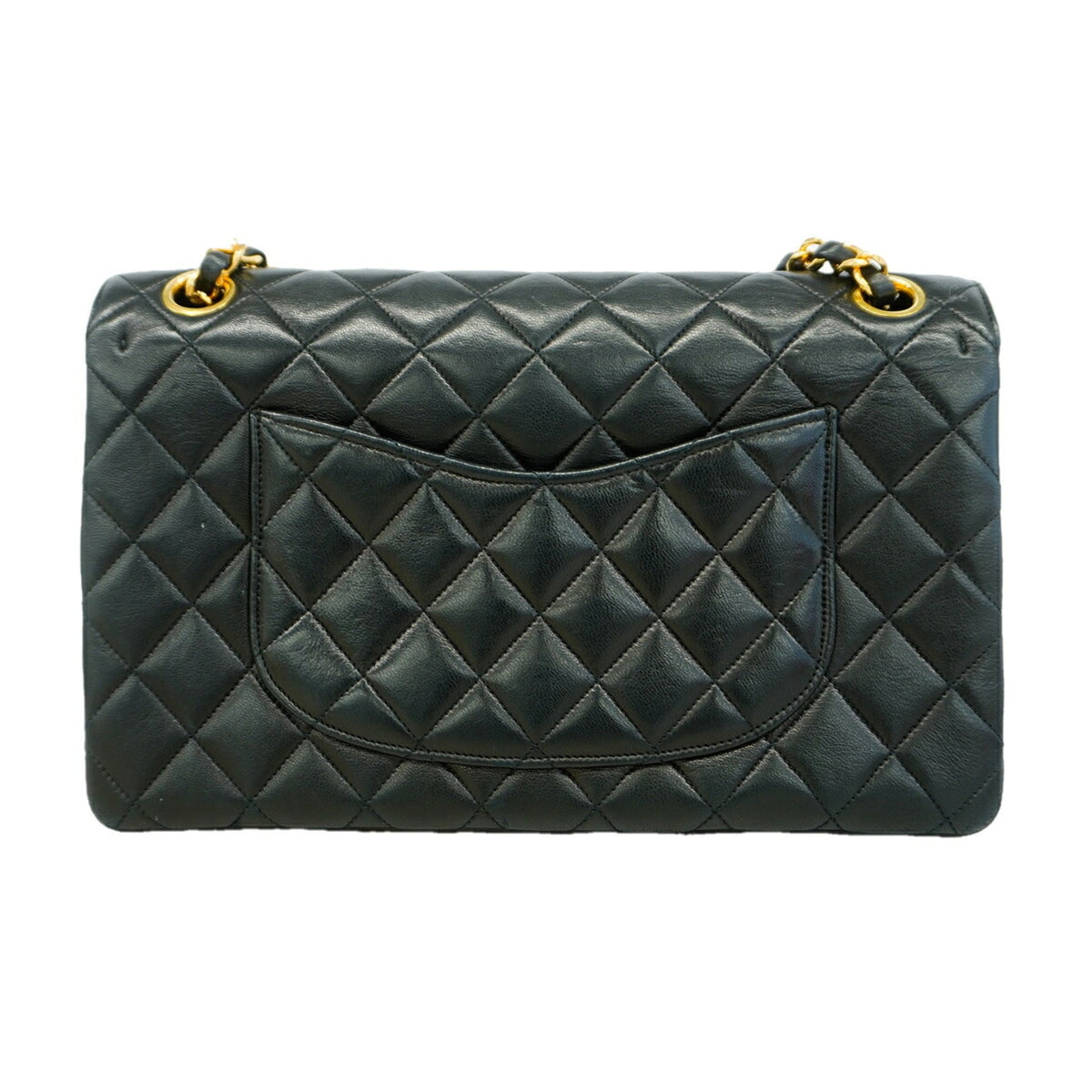 Chanel Black Leather Shoulder Bag (Pre-Owned)