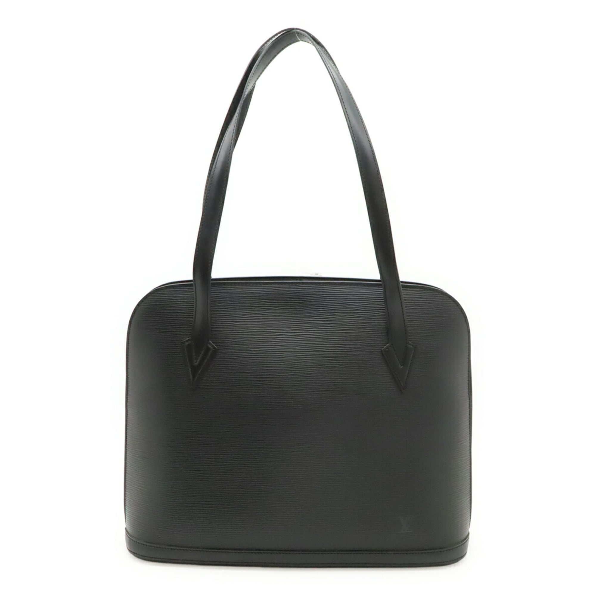 Louis Vuitton Noir Epi Leather Shoulder Bag Tote Bag (Pre-Owned)