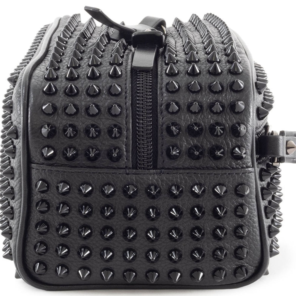 Christian Louboutin Black Leather Clutch Bag (Pre-Owned)