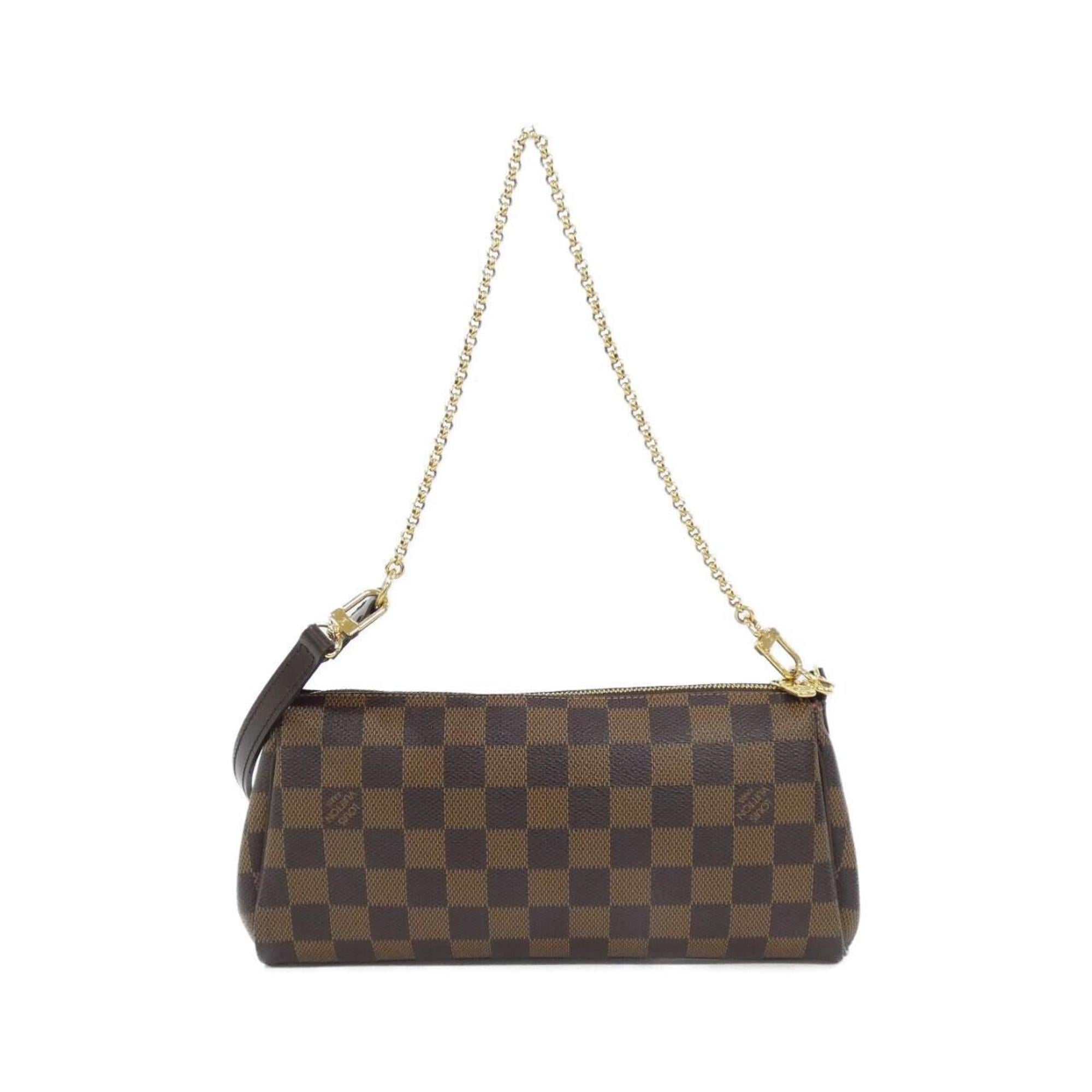 Louis Vuitton Brown Coated Canvas Shoulder Bag (Pre-Owned)