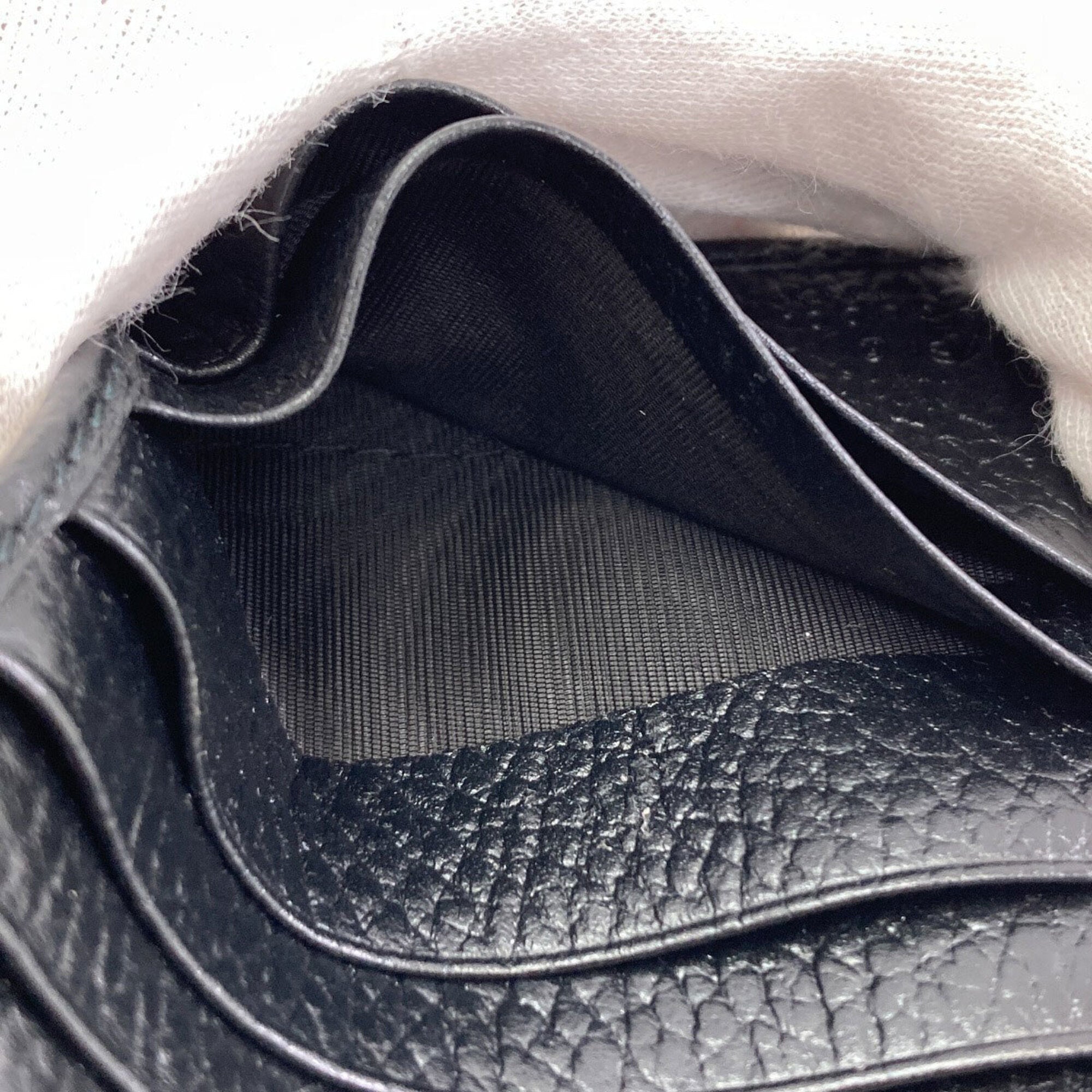 Gucci Black Leather Wallet (Bi-Fold) (Pre-Owned)