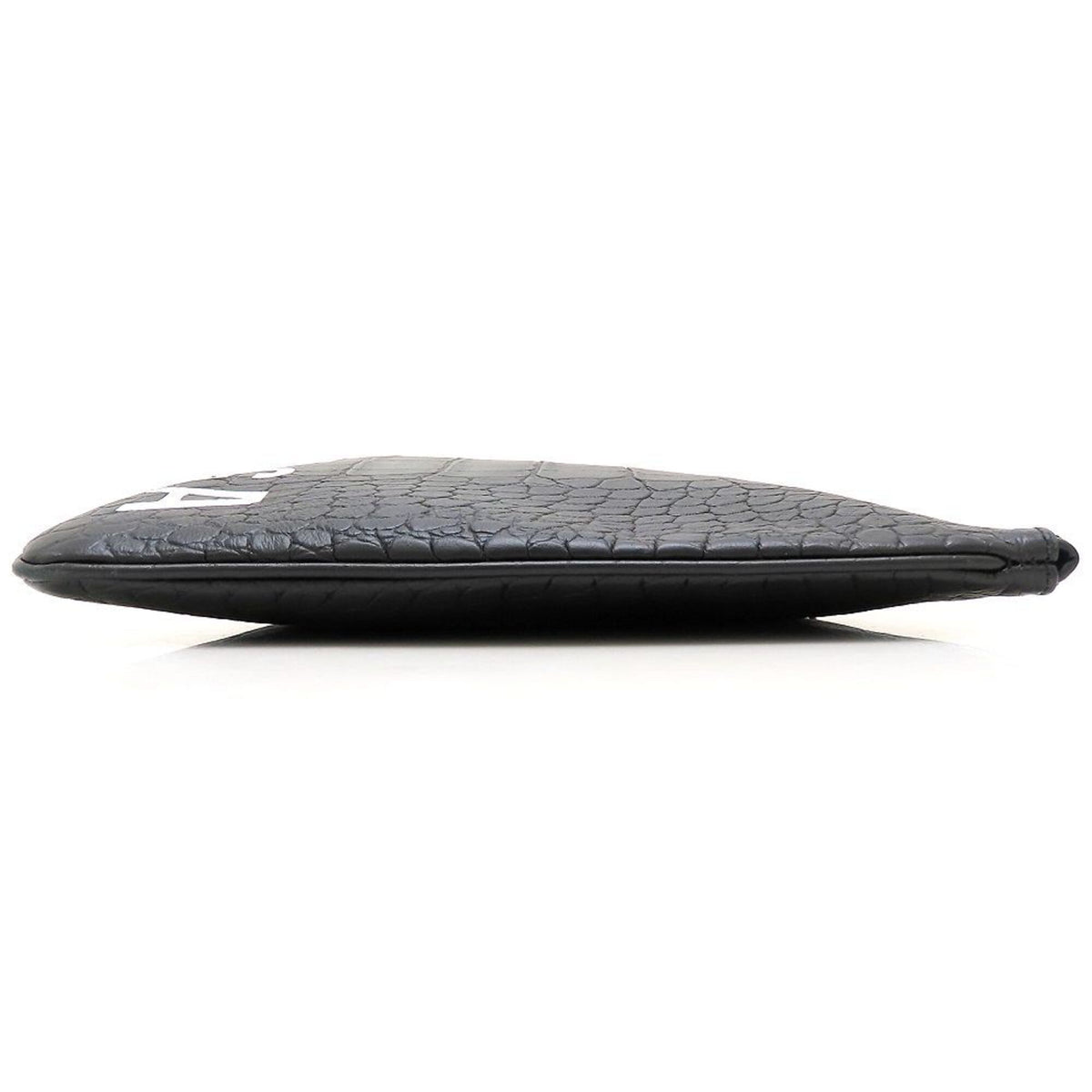 Balenciaga Black Leather Clutch Bag (Pre-Owned)
