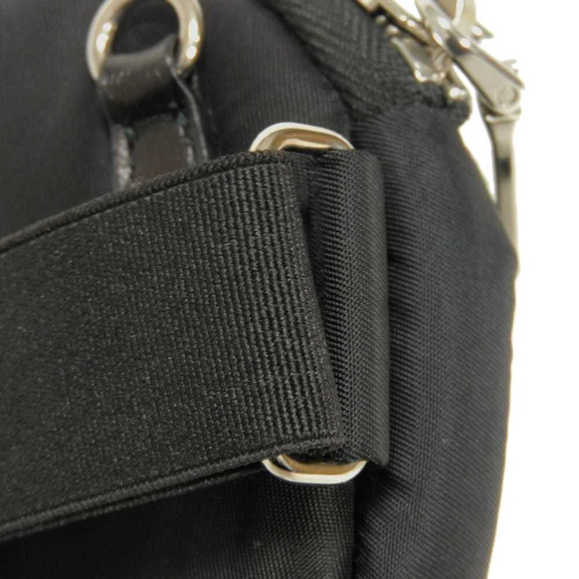 Prada Black Nylon Shoulder Bag (Pre-Owned)