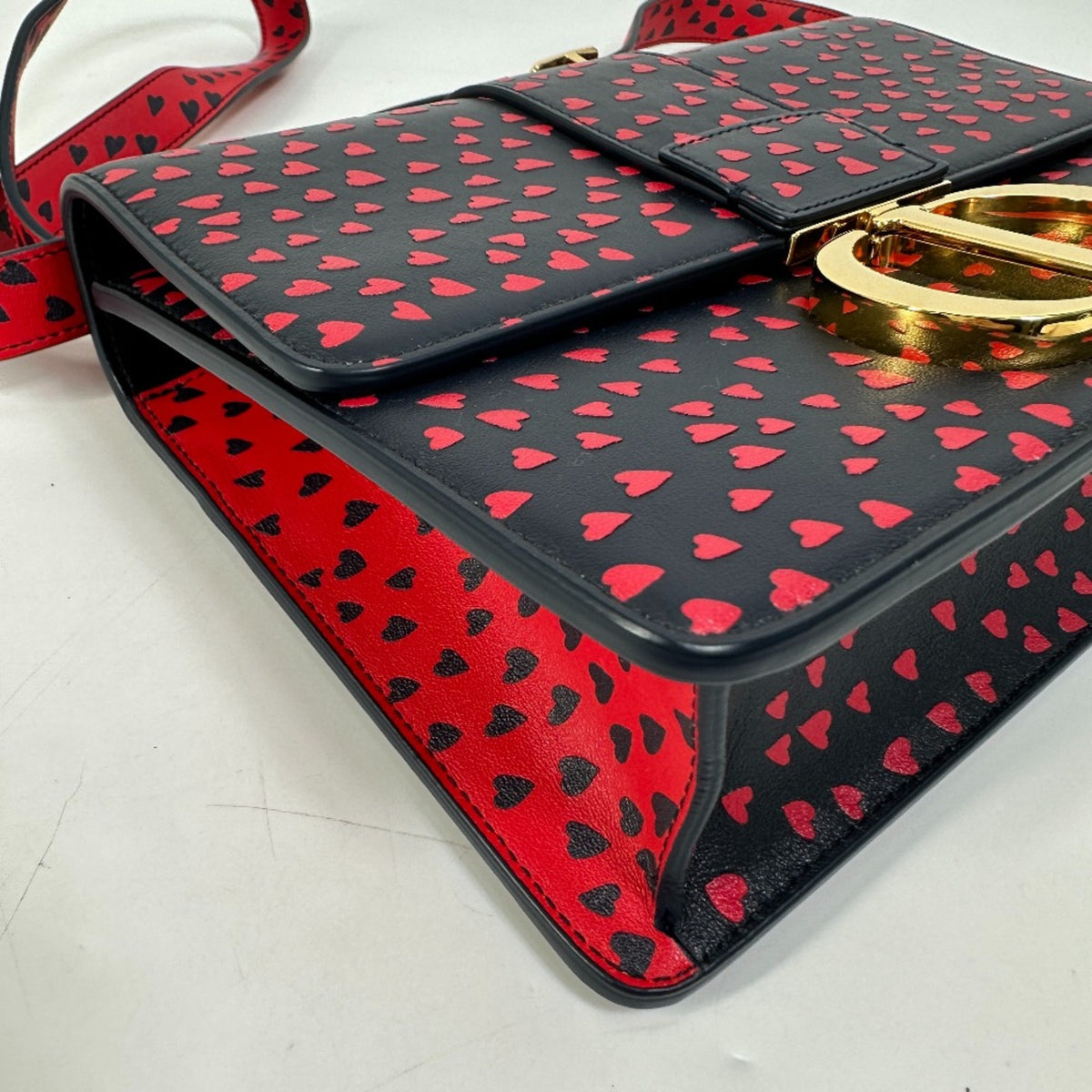 Christian Dior Black Leather Shoulder Bag (Pre-Owned)