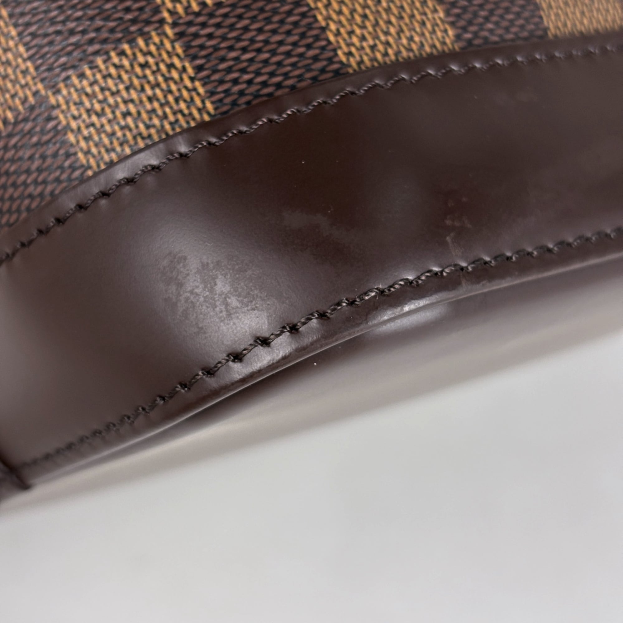 Louis Vuitton Brown Damier Canvas Damier Canvas Handbag (Pre-Owned)