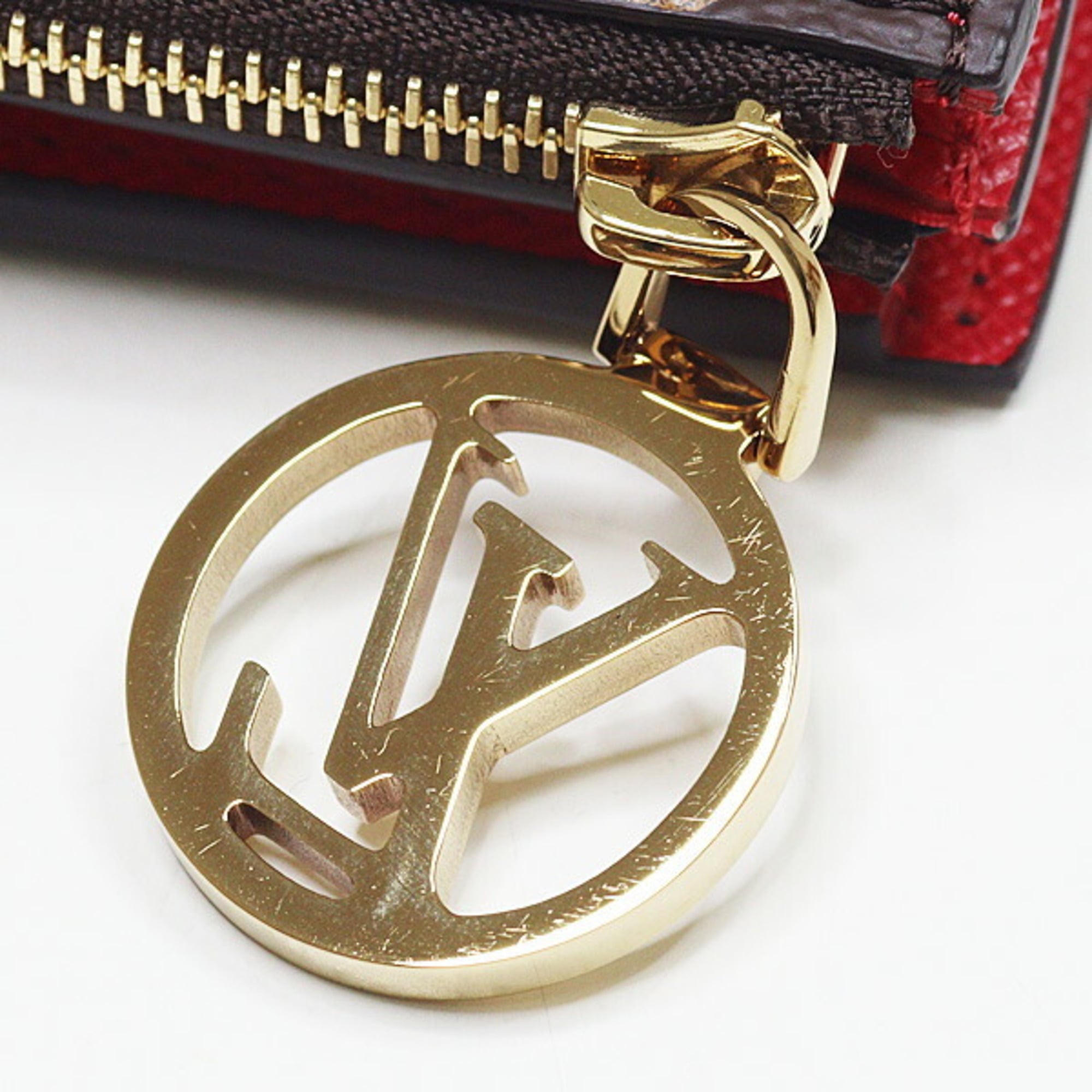 Louis Vuitton Brown Monogram Cherry Multi-Color Monogram Wallet (Bi-Fold) (Pre-Owned)