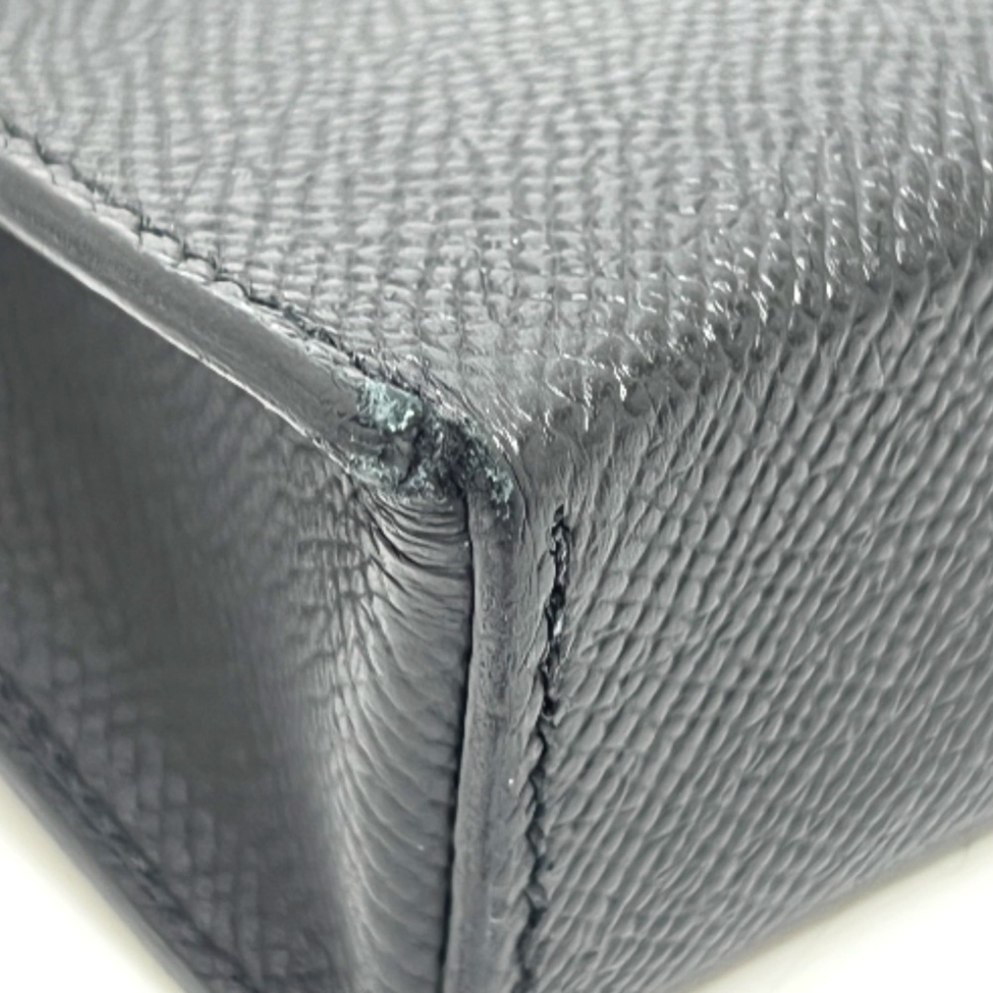 Hermes Black Epsom Leather Shoulder Bag (Pre-Owned)