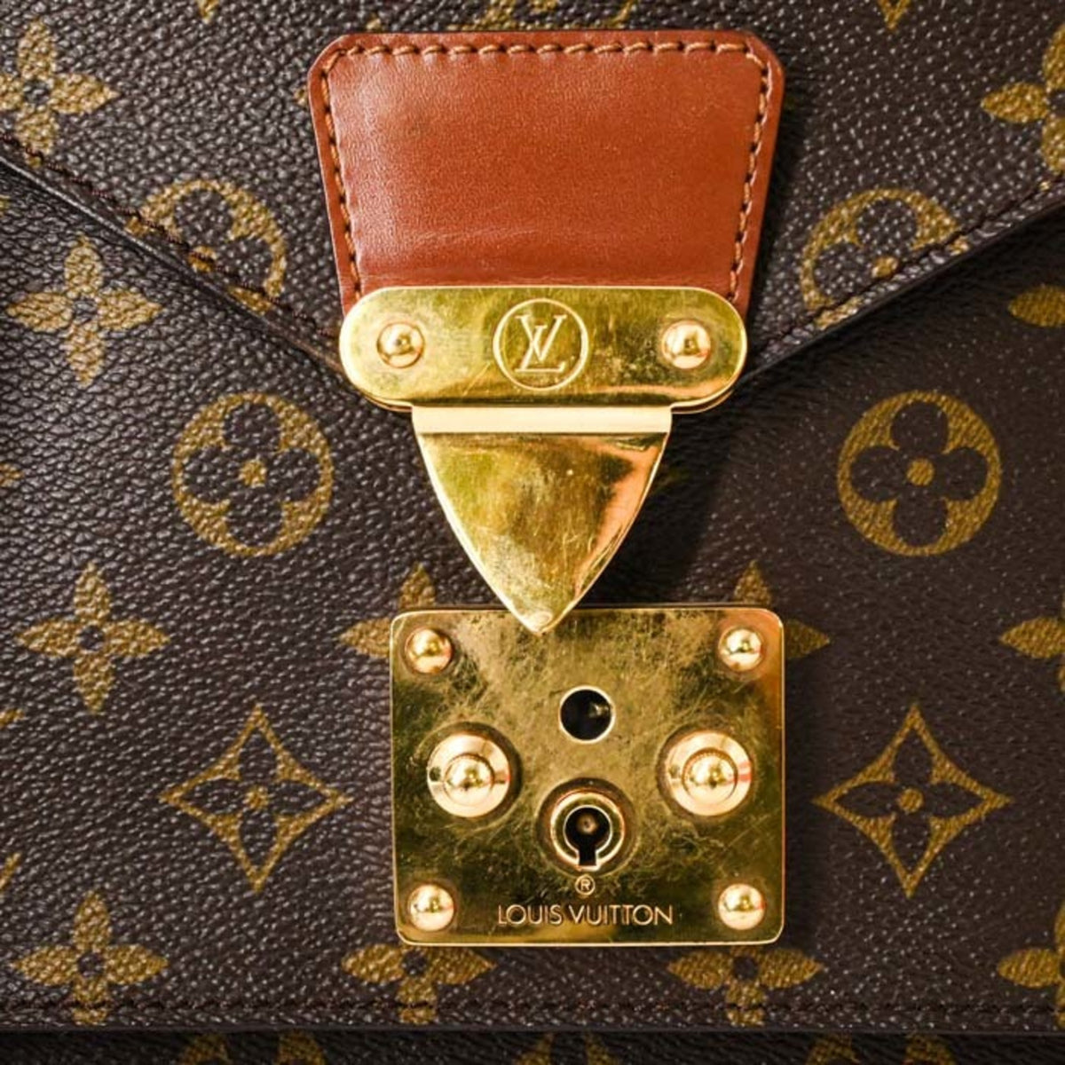 Louis Vuitton Monogram Brown Monogram Handbag (Pre-Owned)