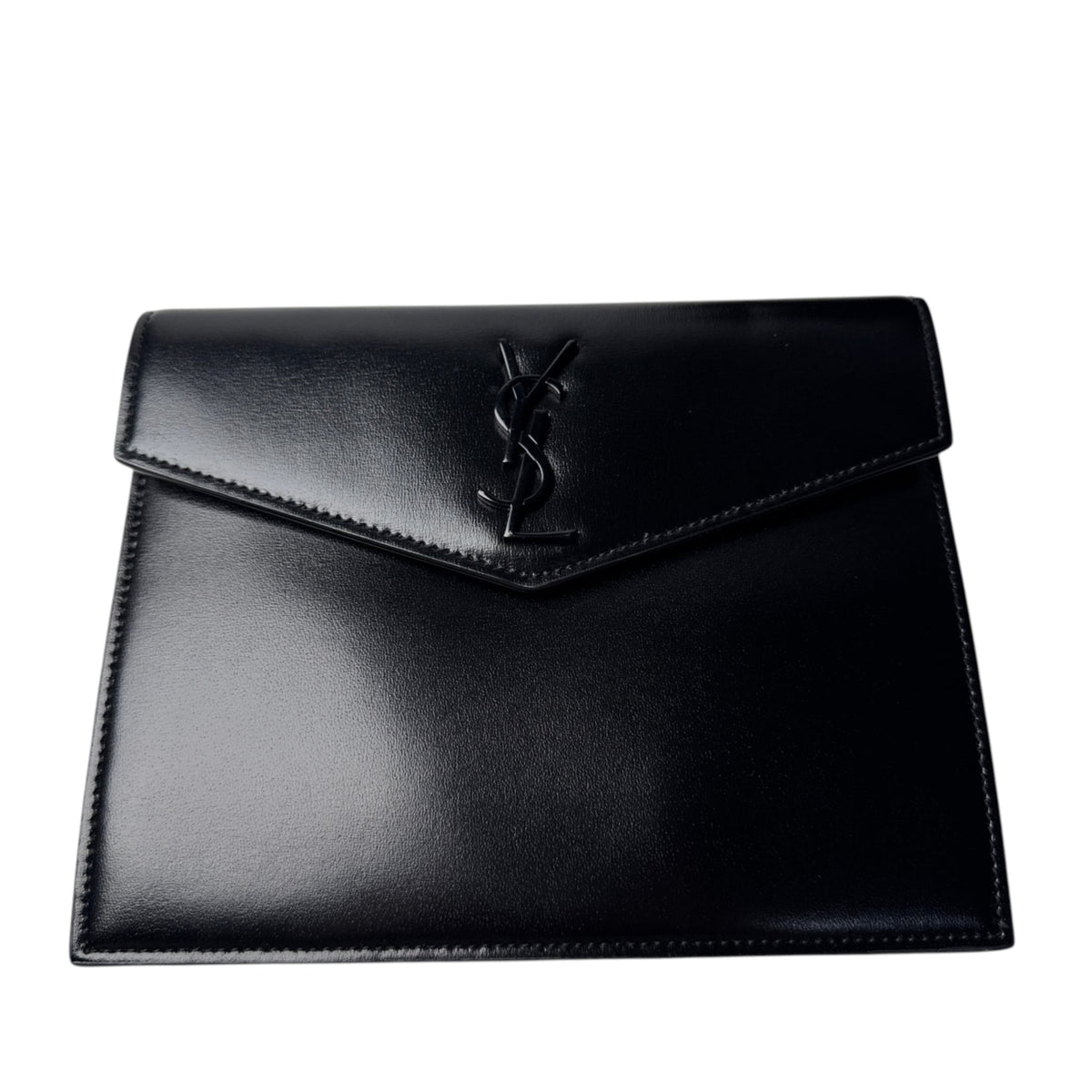 Saint Laurent Black Leather Handbag Shoulder Bag (Pre-Owned)