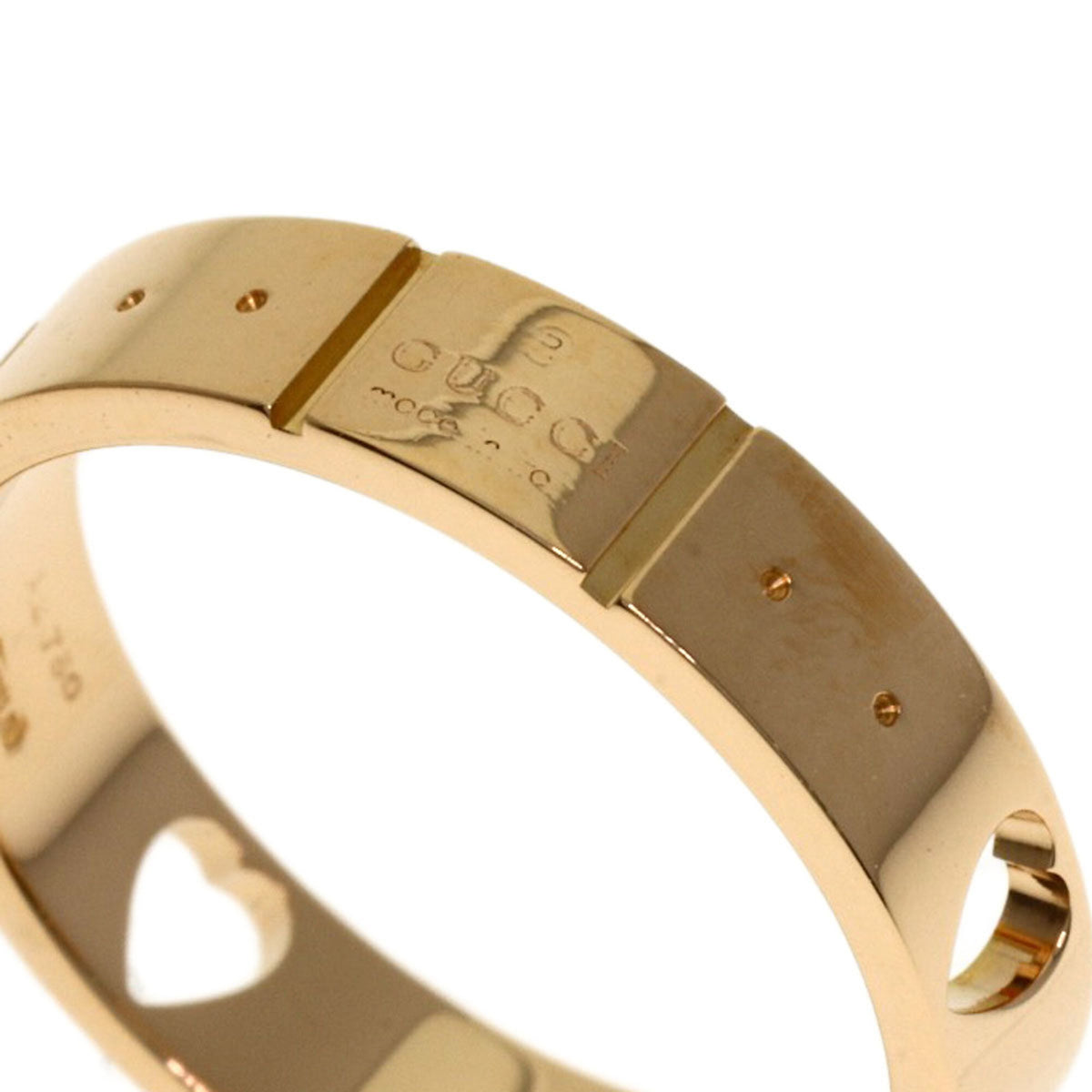 Gucci Pink Gold (18K) Band Ring (Pre-Owned)
