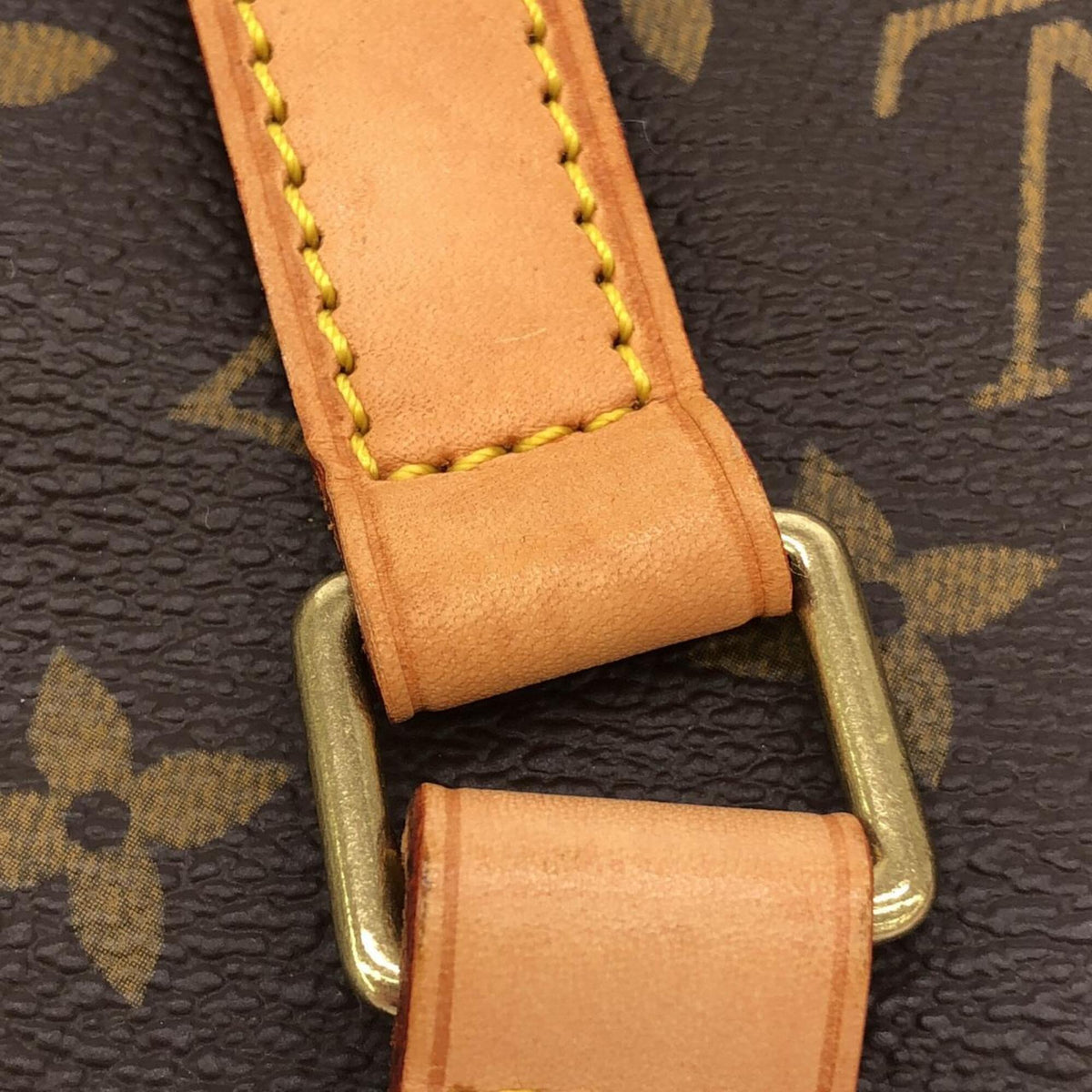 Louis Vuitton Marron Coated Canvas Handbag (Pre-Owned)