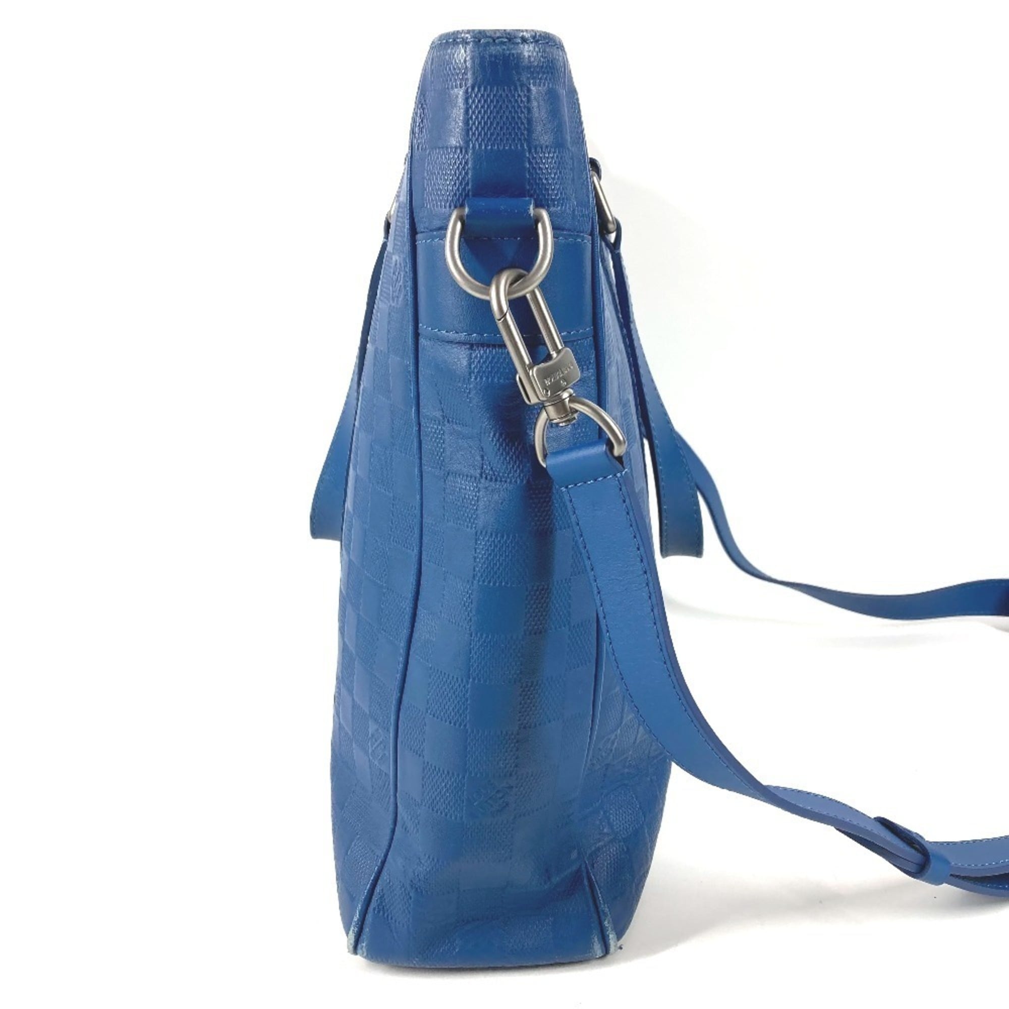 Louis Vuitton Damier Infini Blue Damier Infini Shoulder Bag Tote Bag (Pre-Owned)