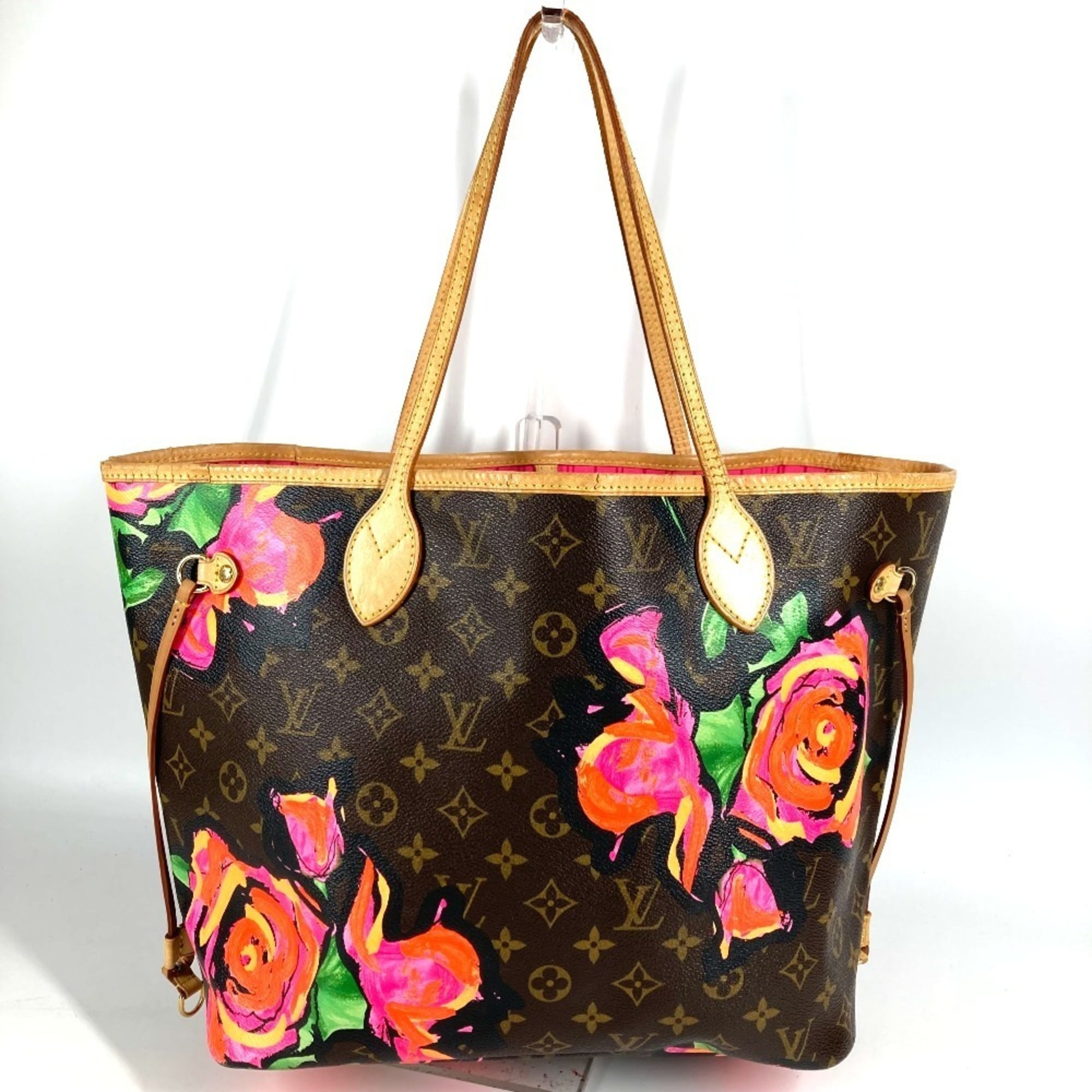 Louis Vuitton Monogram Brown Rose Monogram Shoulder Bag Tote Bag (Pre-Owned)