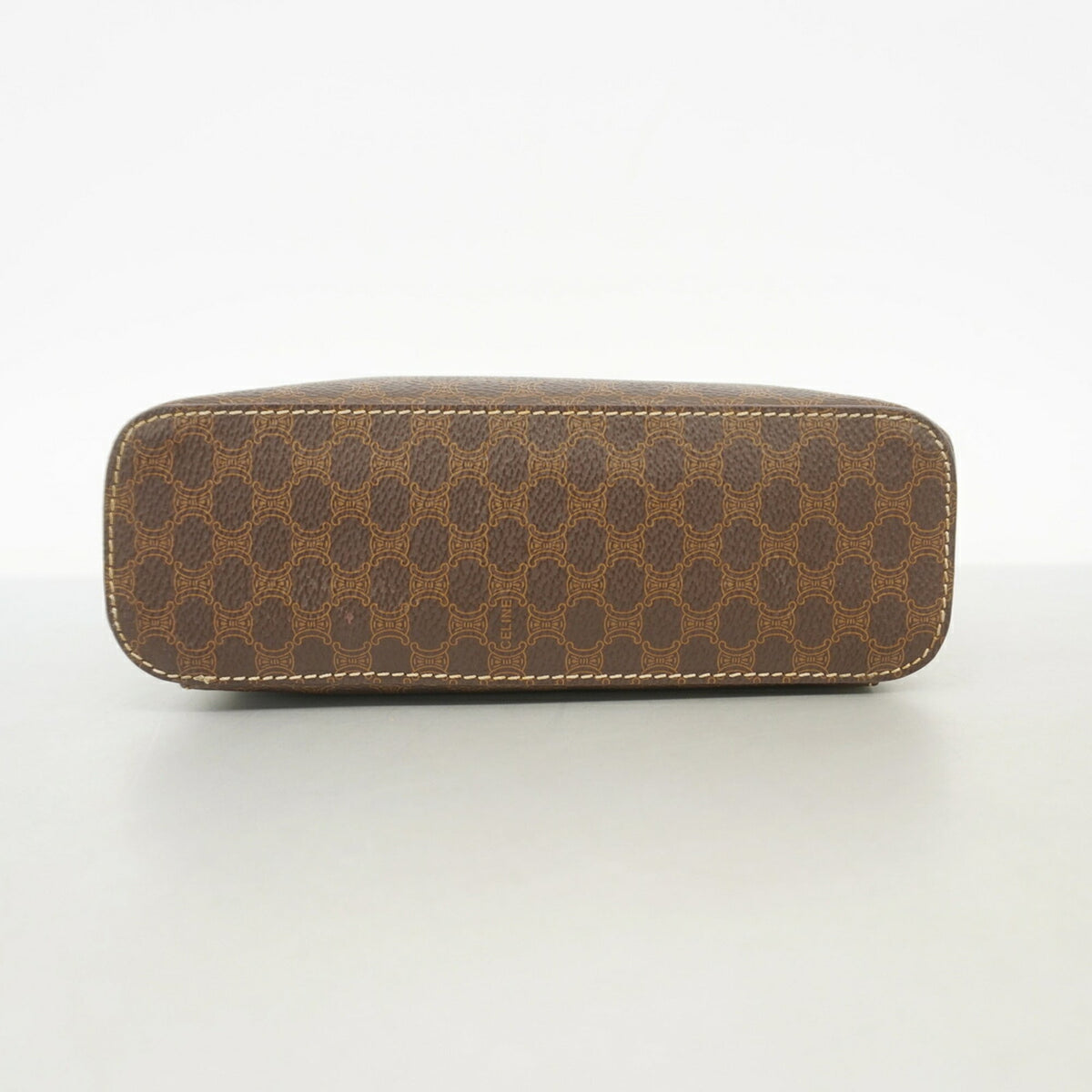 Celine Brown Pvc Vanity Bag (Pre-Owned)
