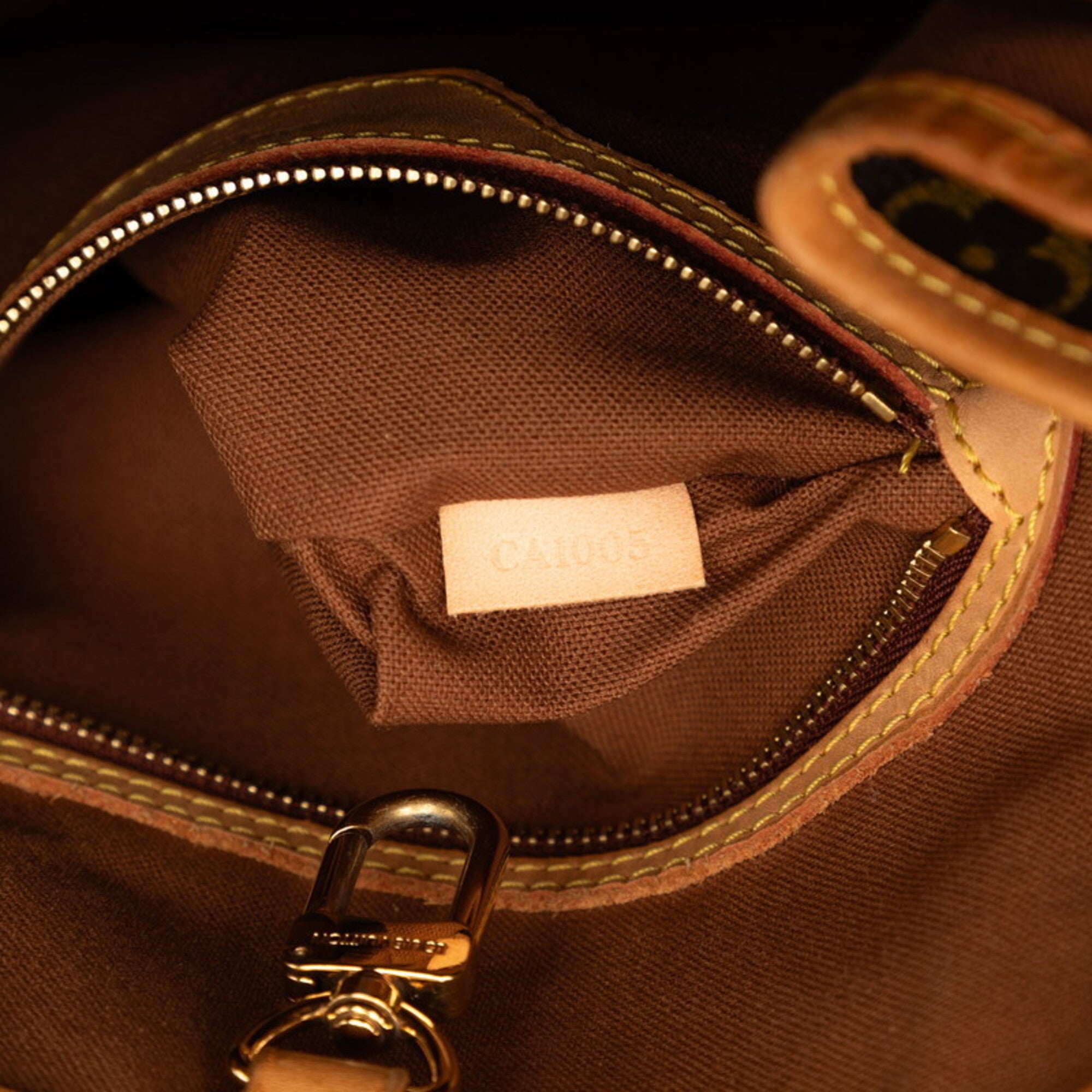 Louis Vuitton Brown Pvc Leather Shoulder Bag Tote Bag (Pre-Owned)