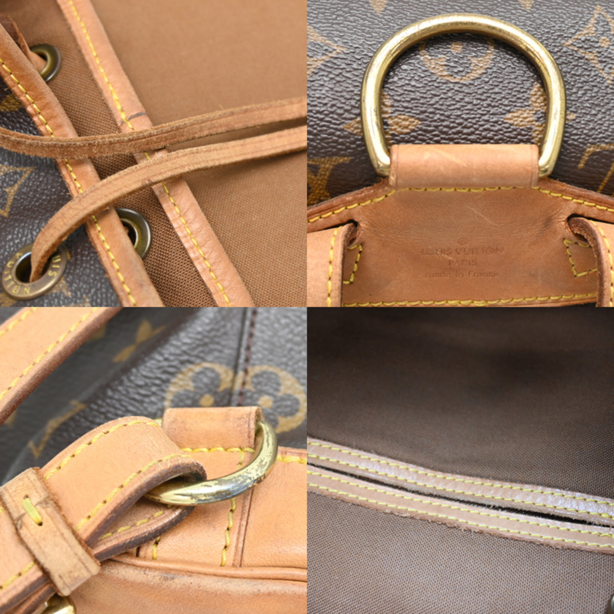 Louis Vuitton Brown Monogram Backpack (Pre-Owned)