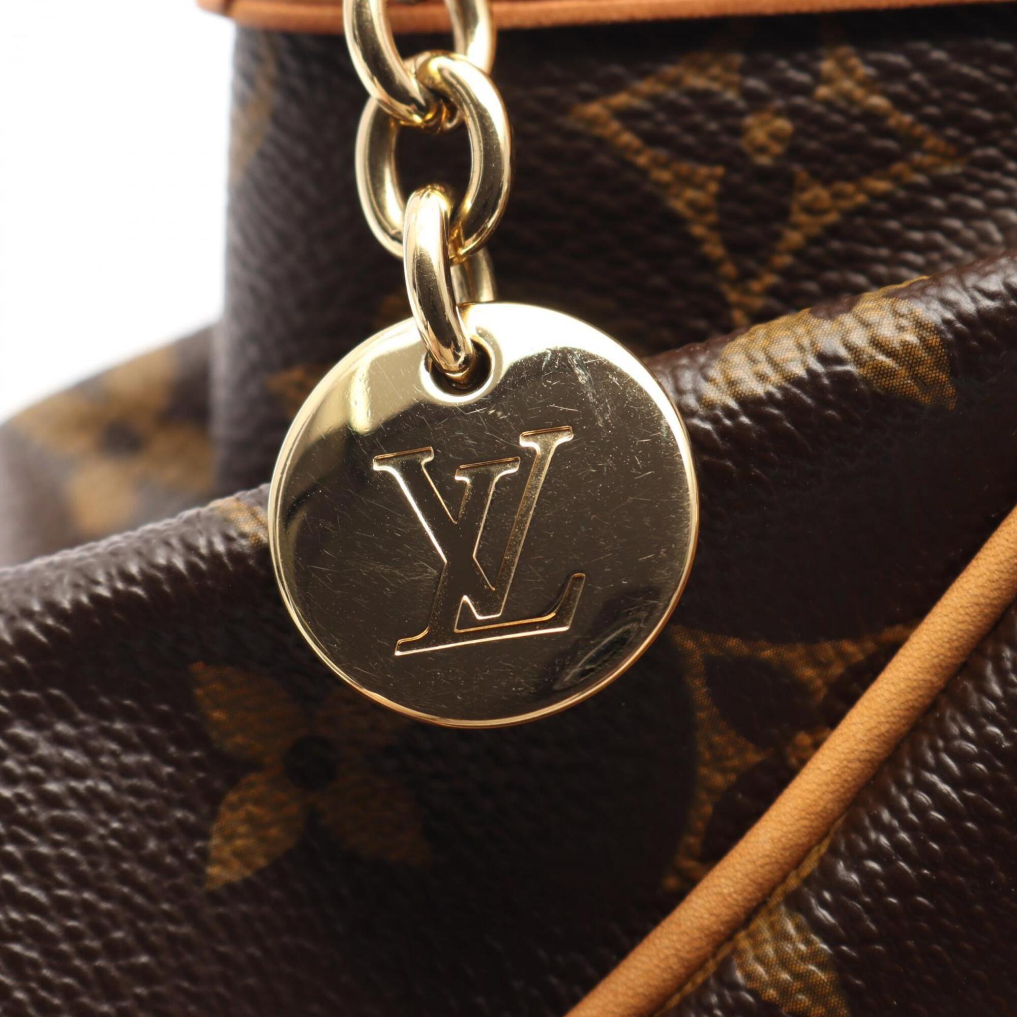 Louis Vuitton Brown Monogram Monogram Leather Handbag (Pre-Owned)