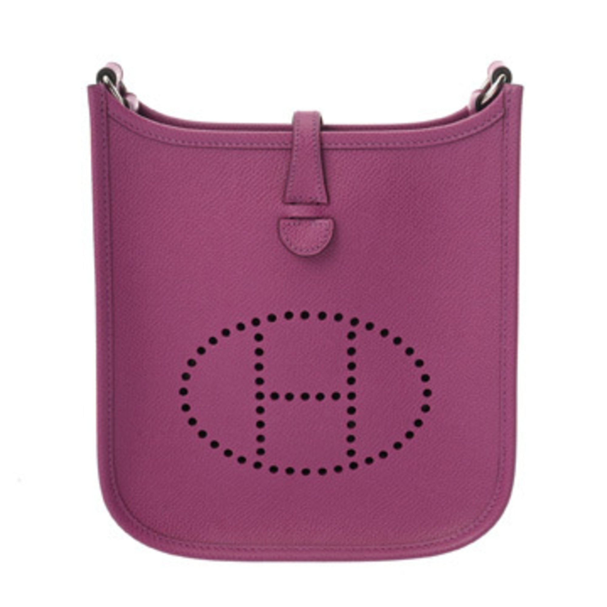 Hermes Cyclamen Epsom Leather Shoulder Bag (Pre-Owned)