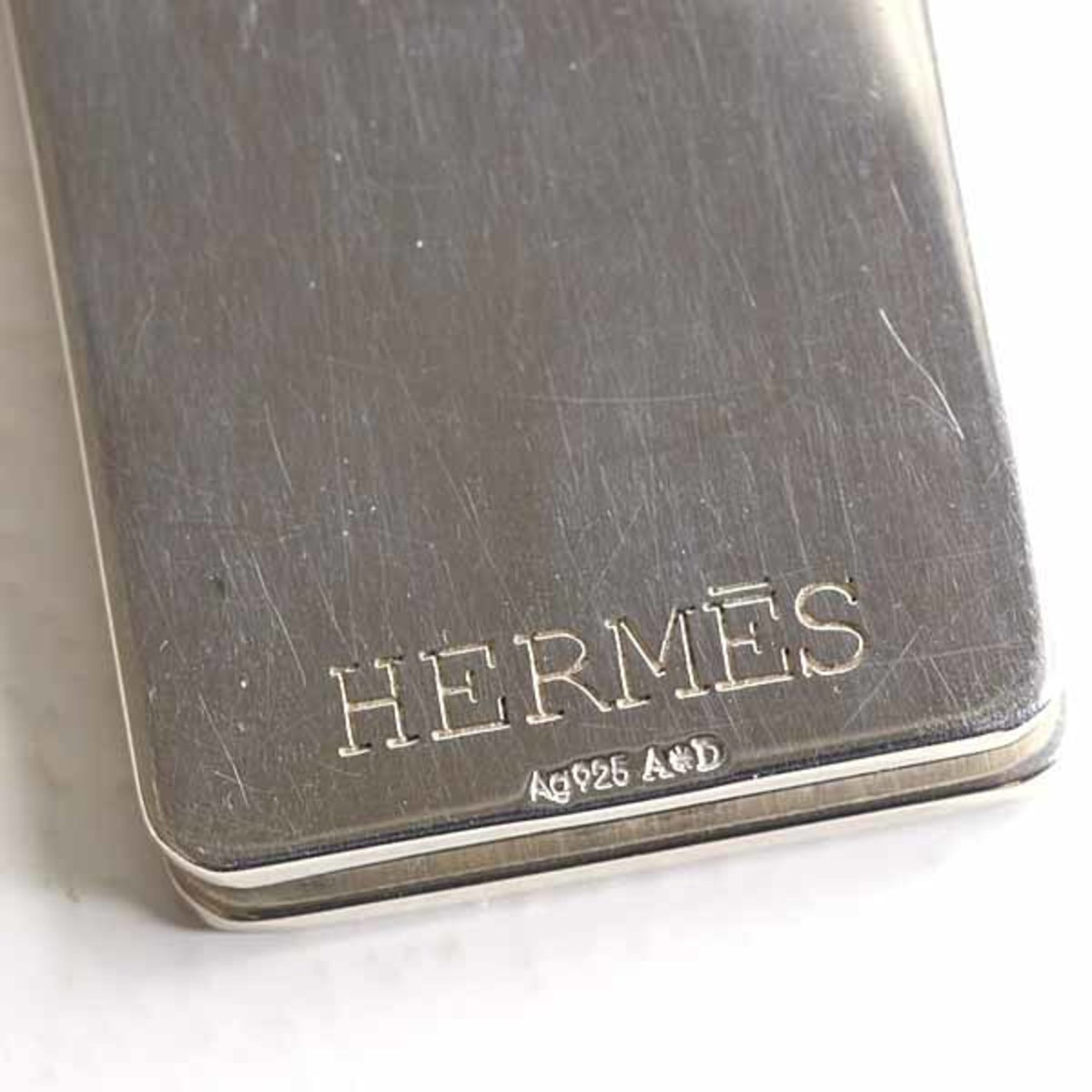 Hermes Silver Silver 925 Money Clip (Pre-Owned)