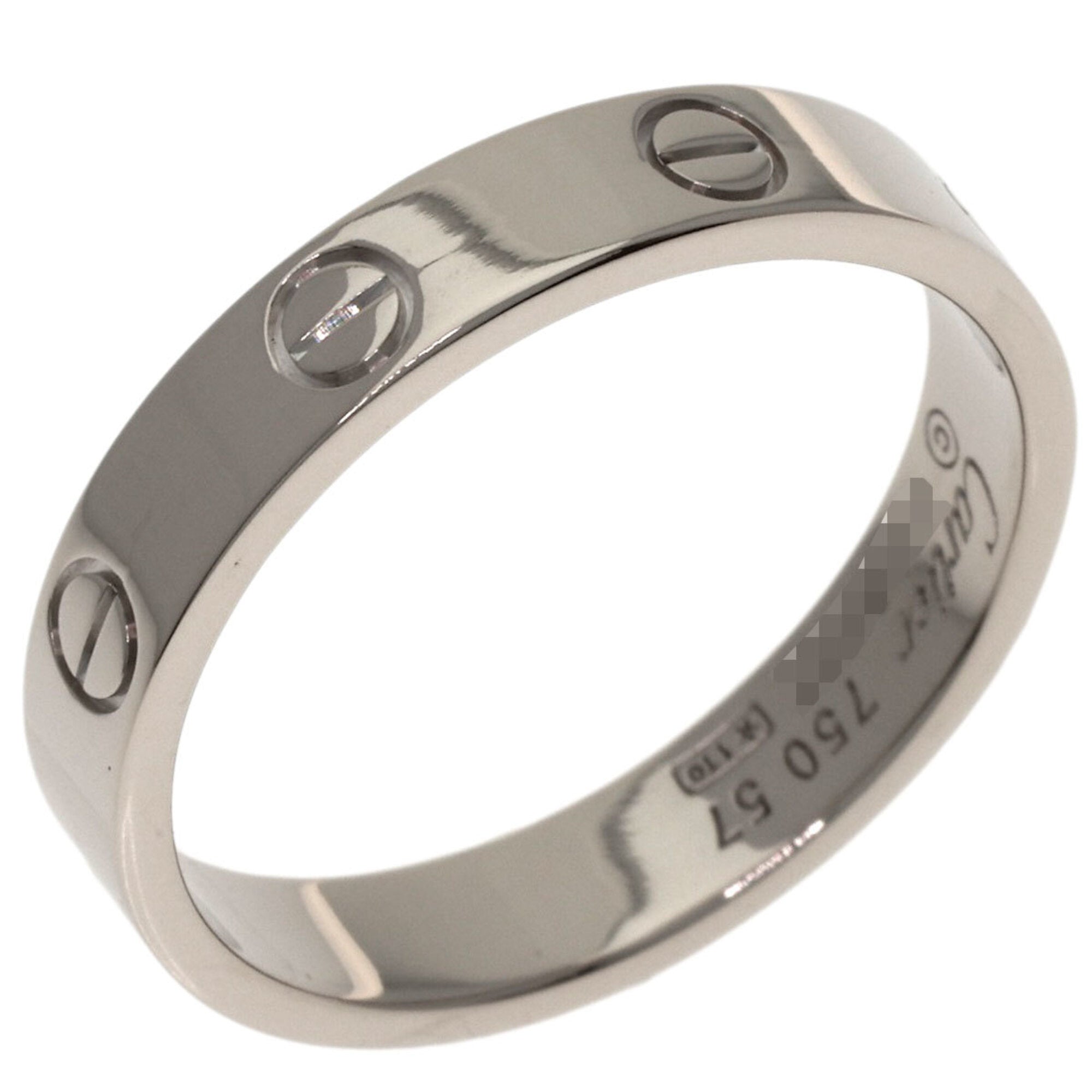 Cartier White Gold (18K) Band Ring (Pre-Owned)