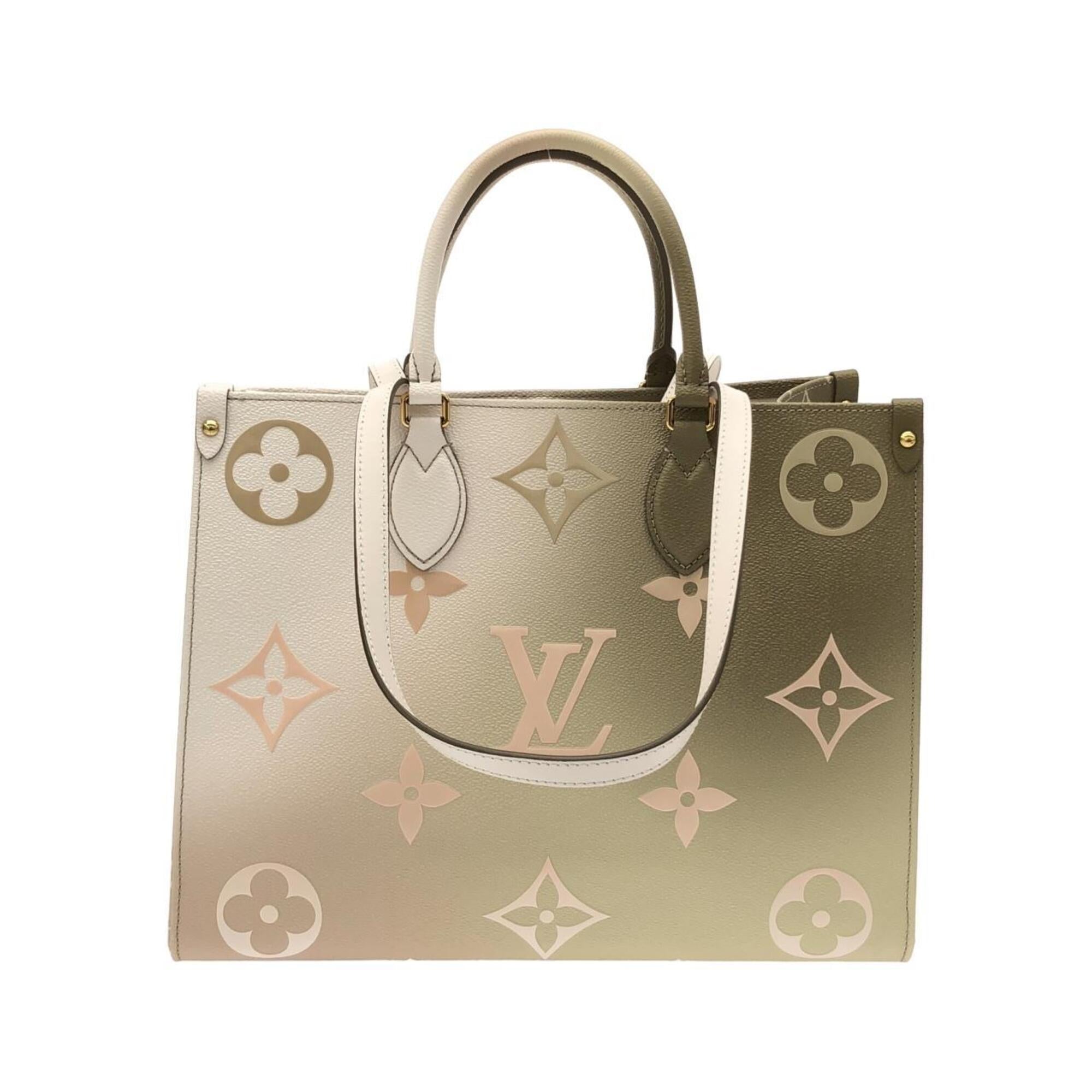 Louis Vuitton Khaki Multi-Color Coated Canvas Handbag (Pre-Owned)