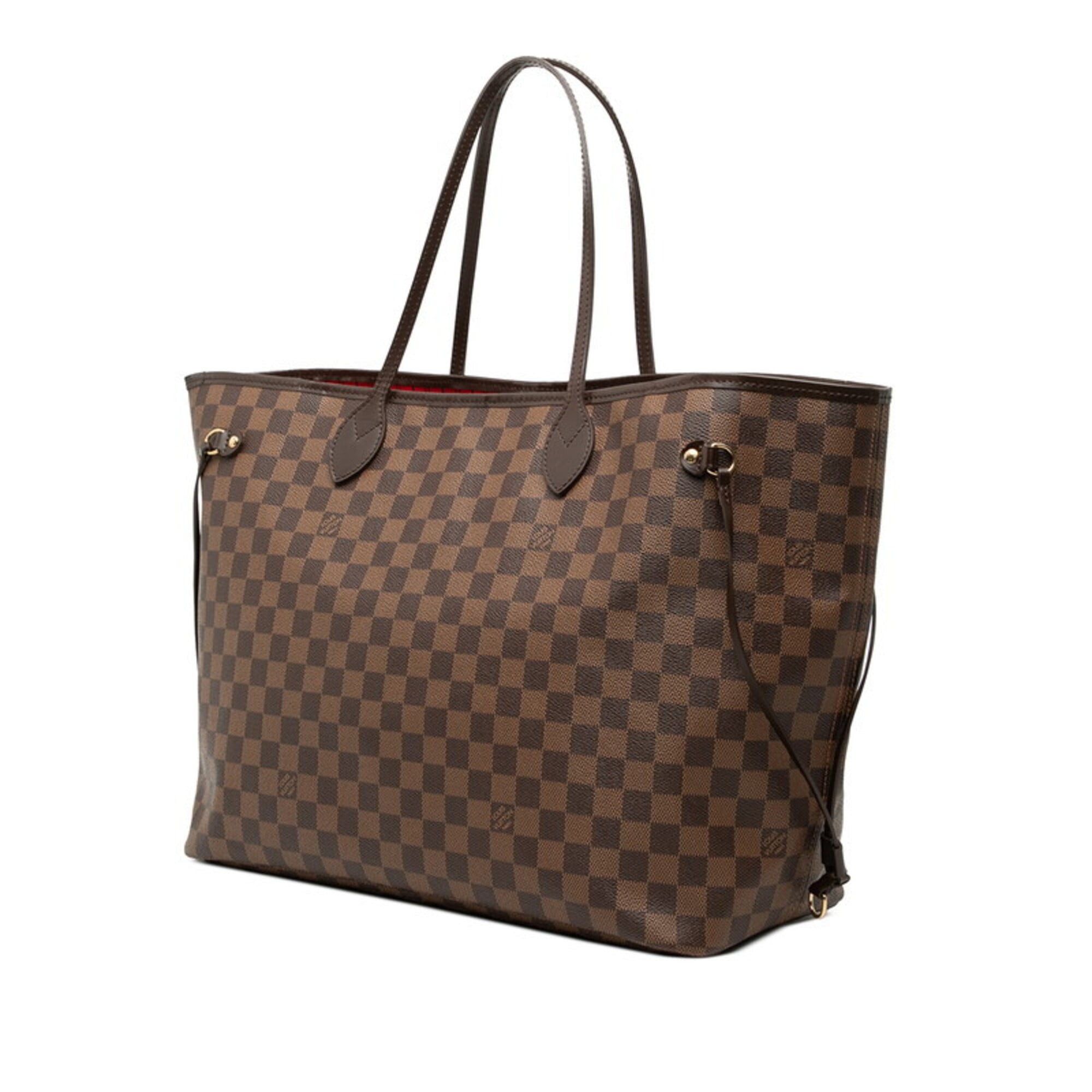 Louis Vuitton Brown Pvc Leather Tote Bag (Pre-Owned)