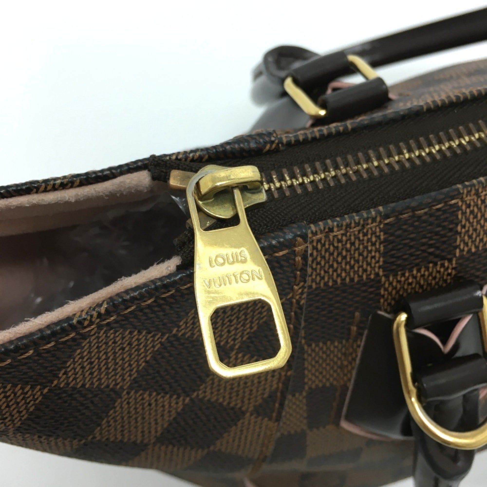 Louis Vuitton Damier Brown Rose Ballerine Damier Canvas Tote Bag (Pre-Owned)